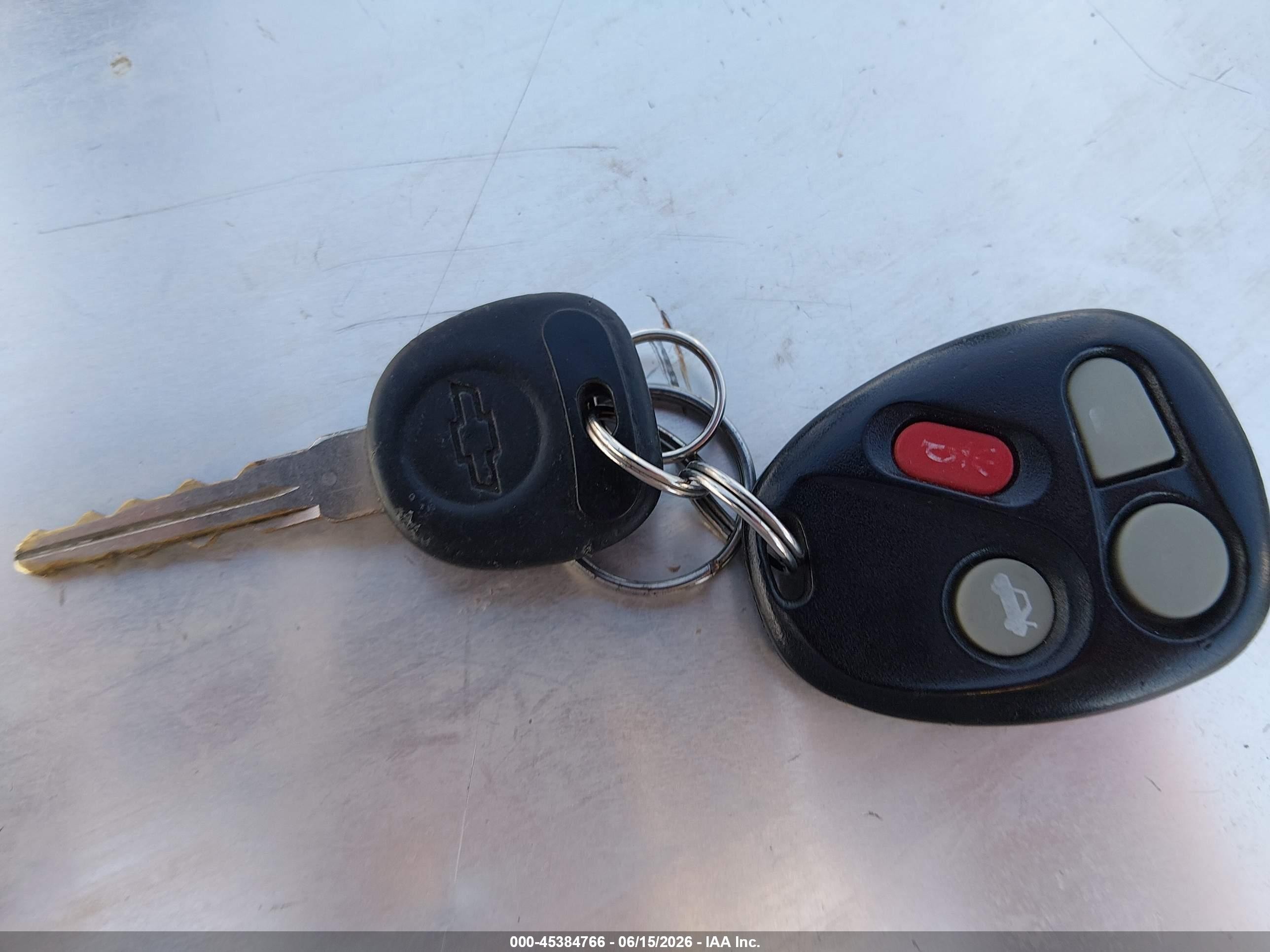 2005 Chevrolet Impala   Red vin: 2G1WF52E459257764