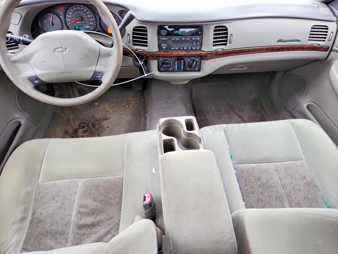 2005 Chevrolet Impala Burgundy vin: 2G1WF52E459315792
