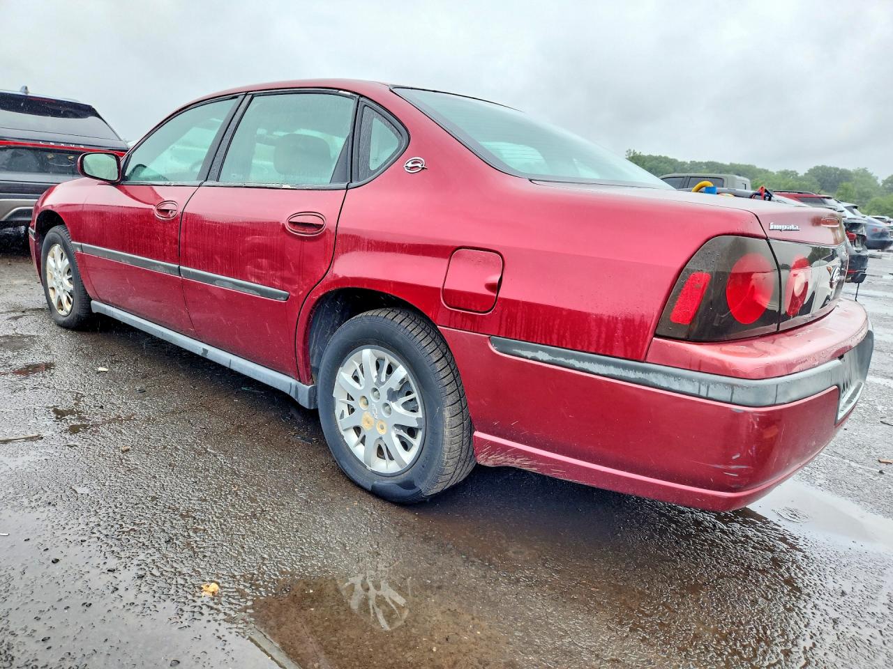 2005 Chevrolet Impala Burgundy vin: 2G1WF52E459315792
