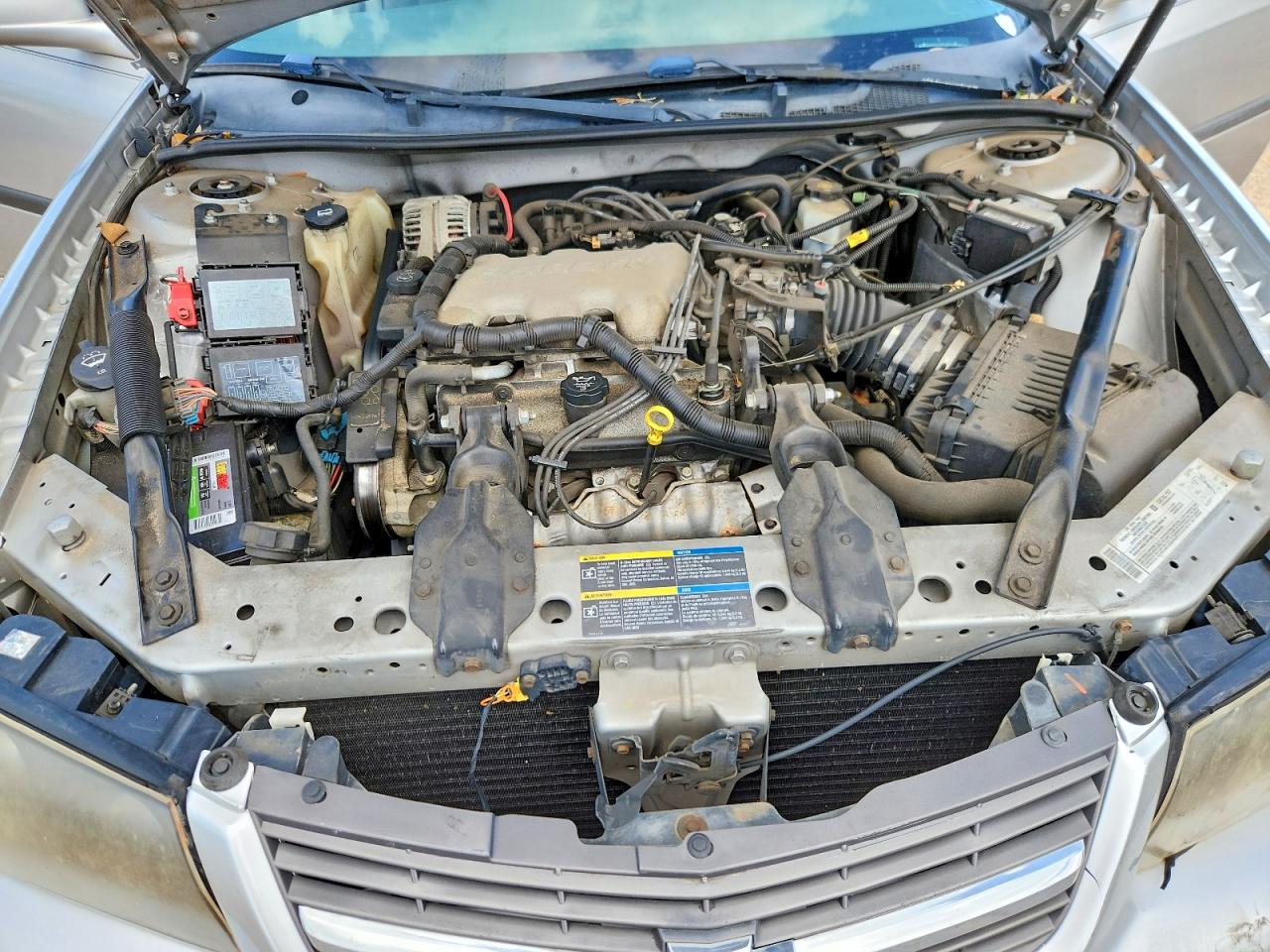 2005 Chev Impala Silver vin: 2G1WF52E459336500