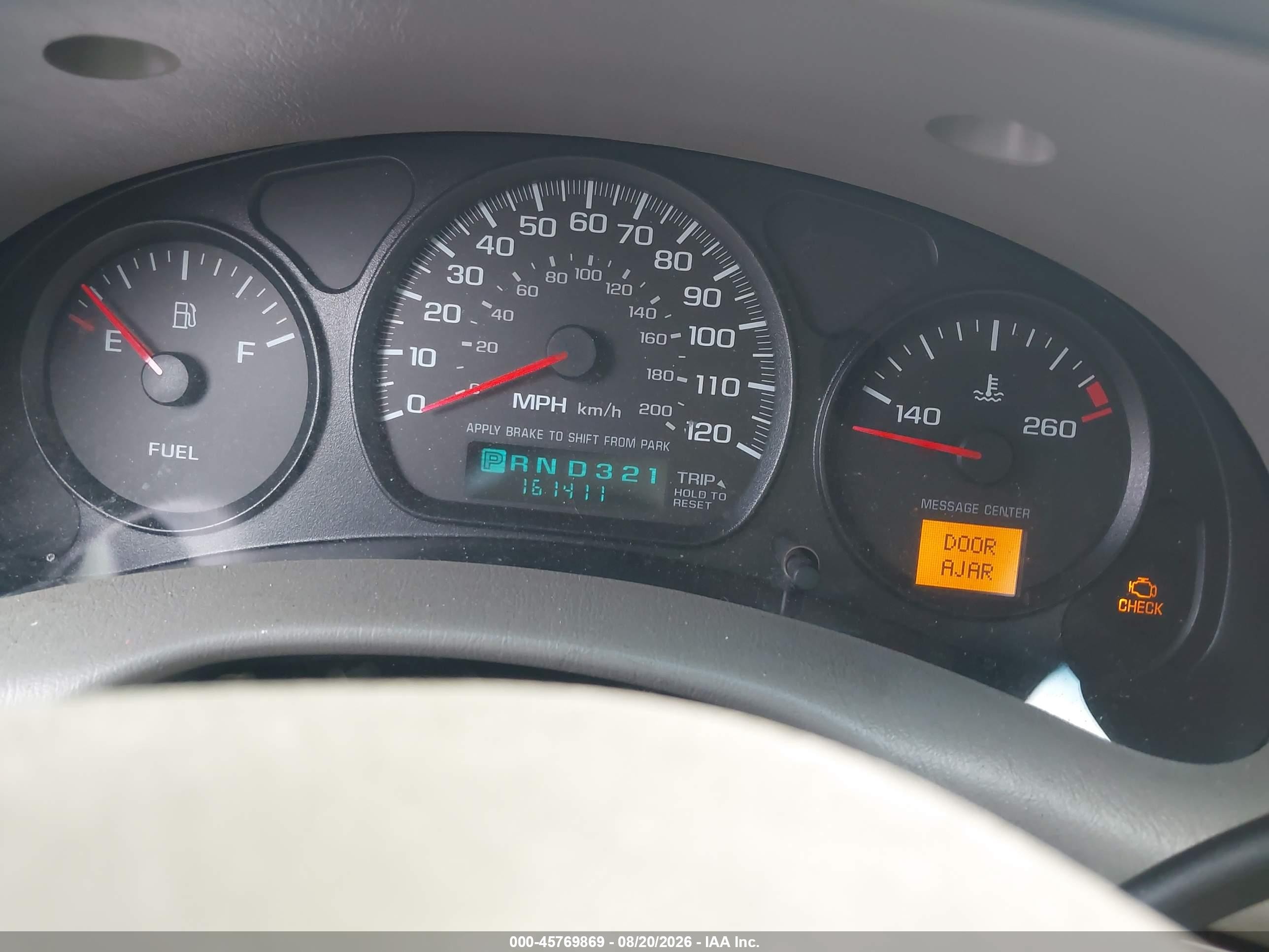 2003 Chevrolet Impala   Серебряный vin: 2G1WF52E539104596