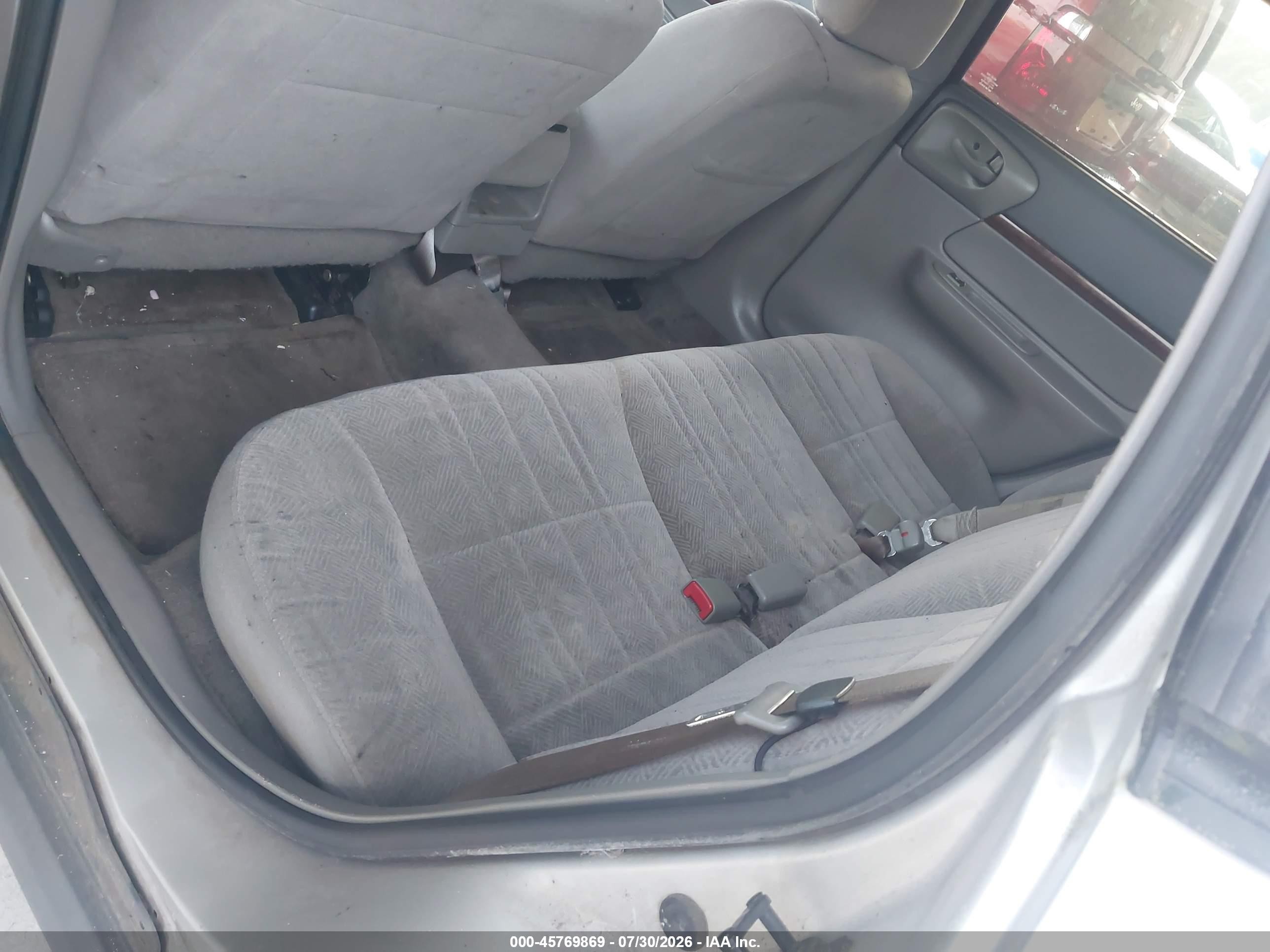 2003 Chevrolet Impala   Серебряный vin: 2G1WF52E539104596