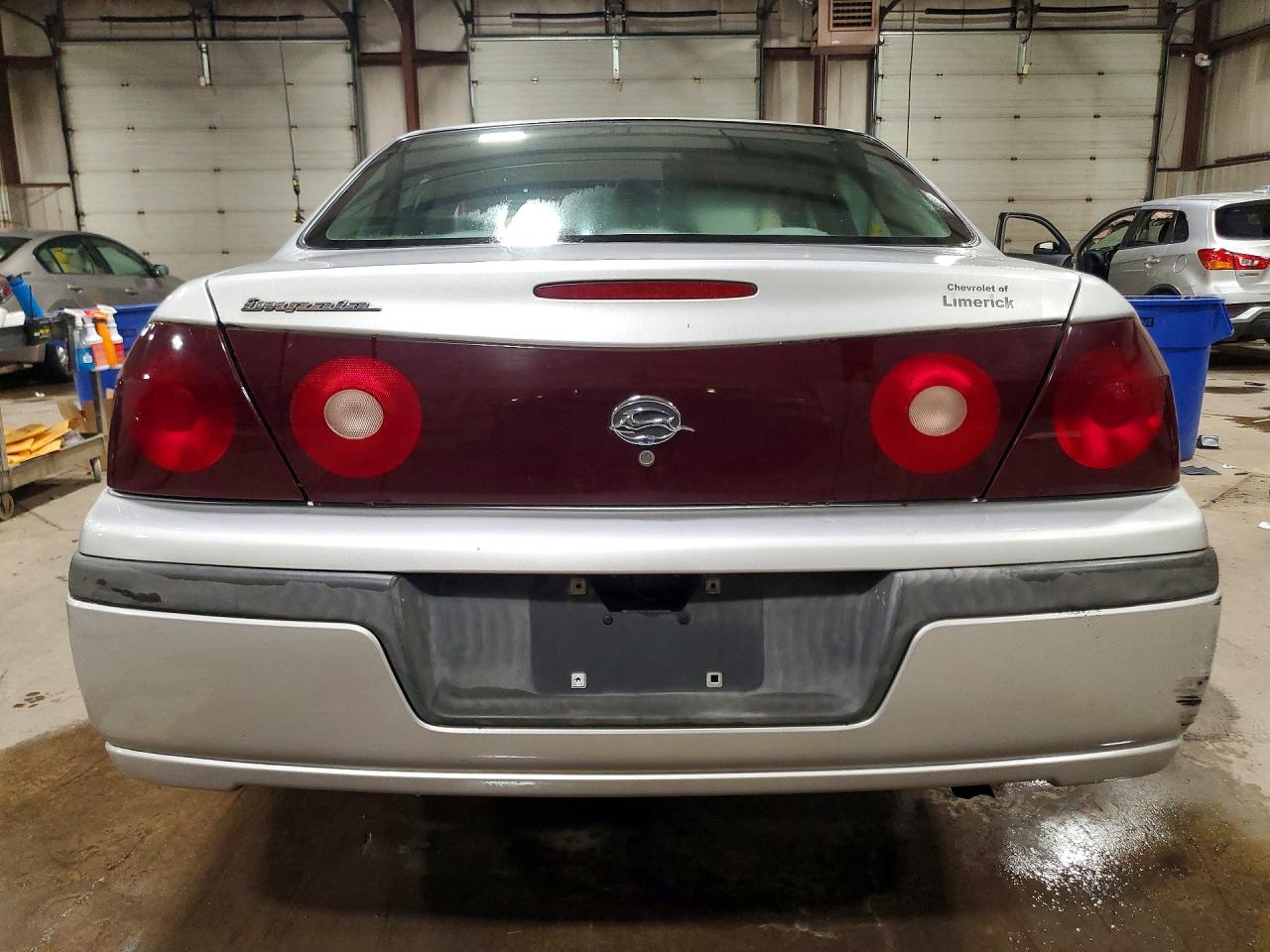 2003 Chevrolet Impala Silver vin: 2G1WF52E539150977