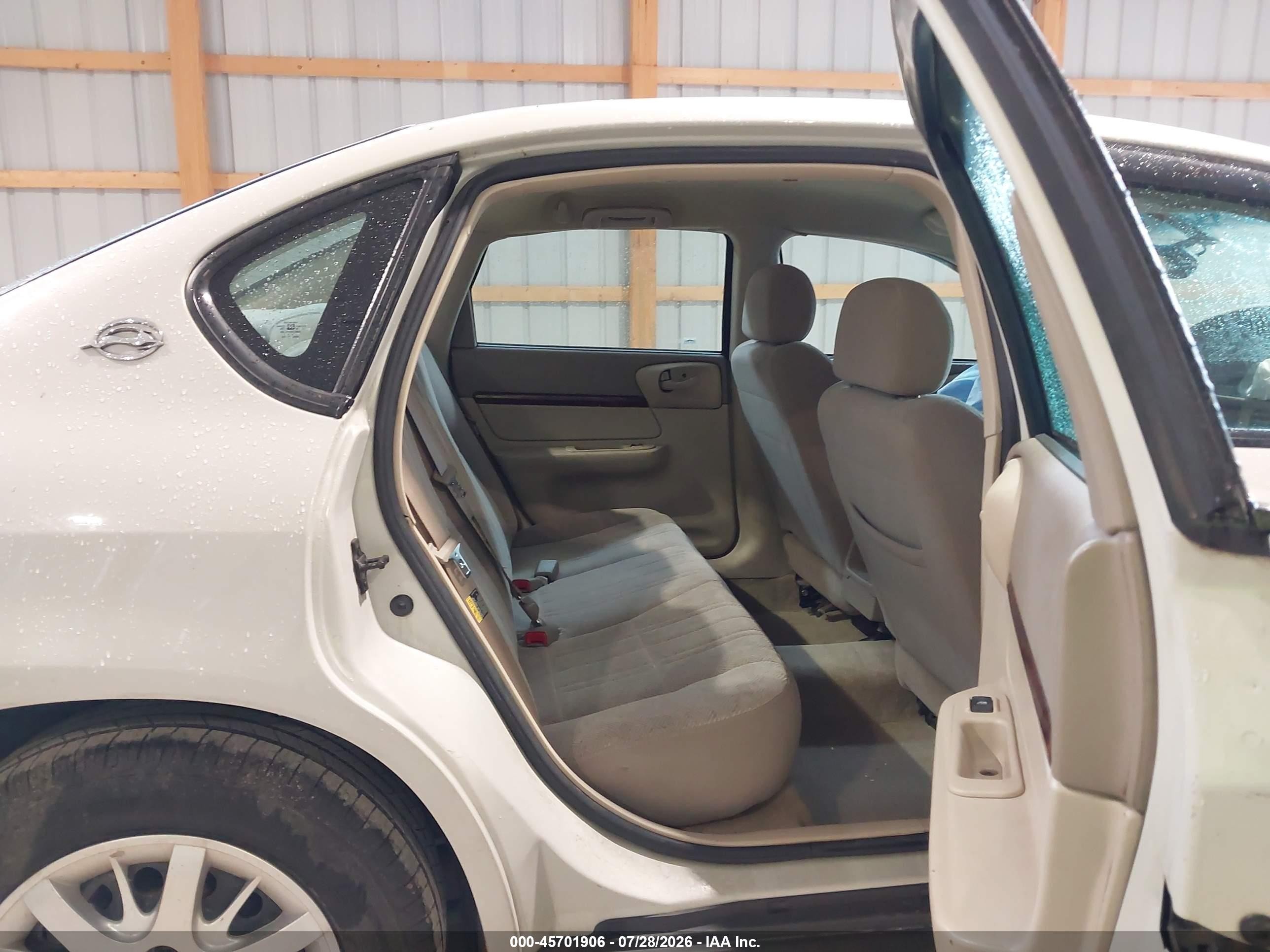 2003 Chevrolet Impala   Tan vin: 2G1WF52E539154320