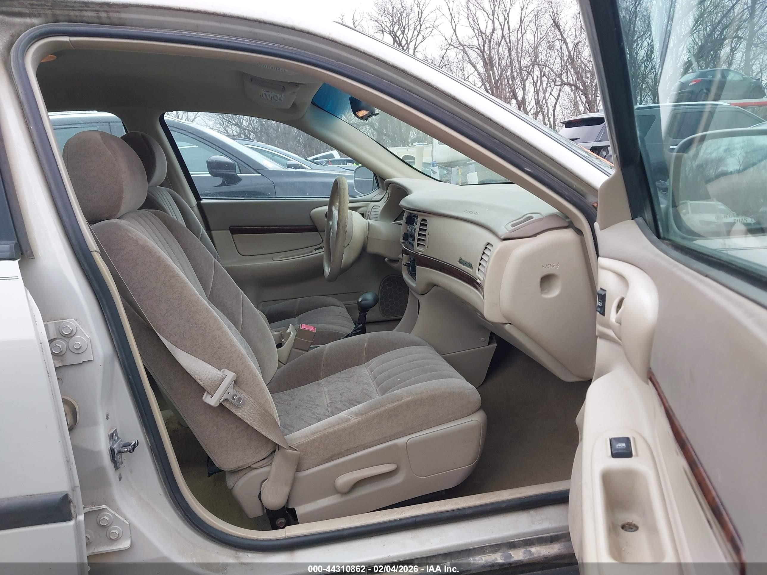 2003 Chevrolet Impala   Silver vin: 2G1WF52E539236211