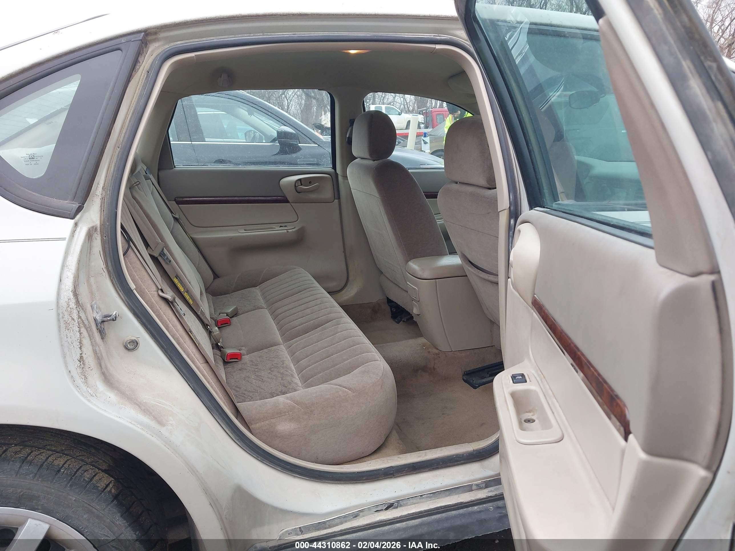 2003 Chevrolet Impala   Silver vin: 2G1WF52E539236211