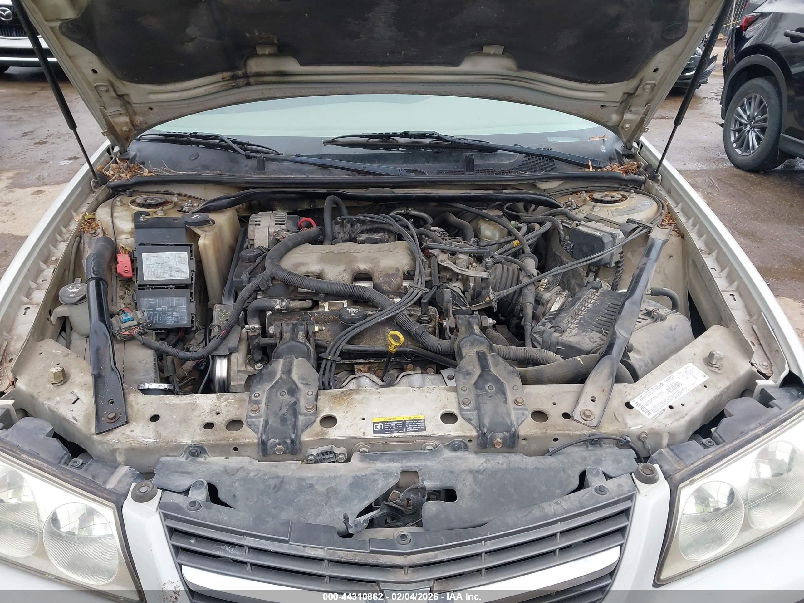 2003 Chevrolet Impala   Silver vin: 2G1WF52E539236211