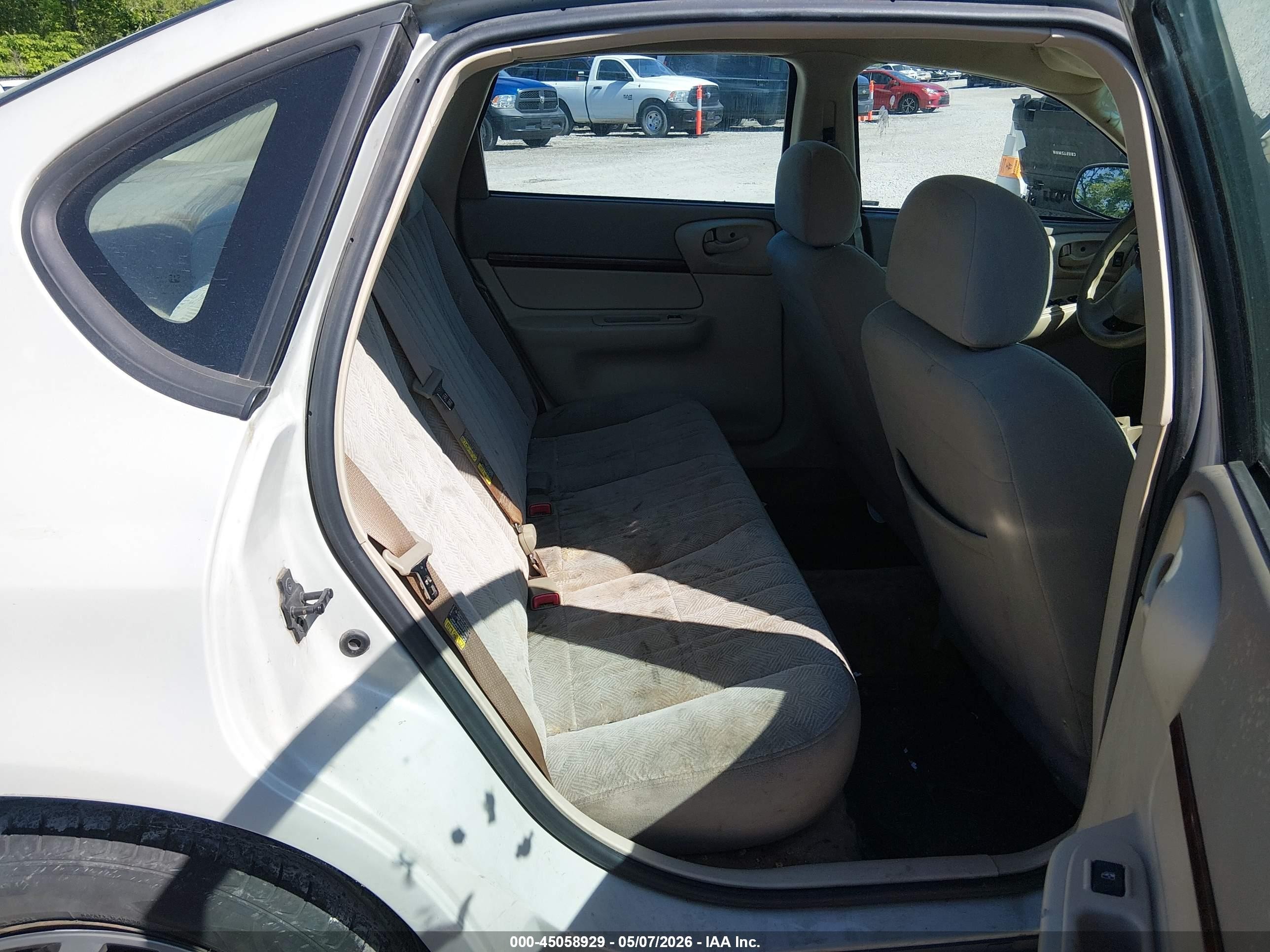 2003 Chevrolet Impala   Cream vin: 2G1WF52E539266647