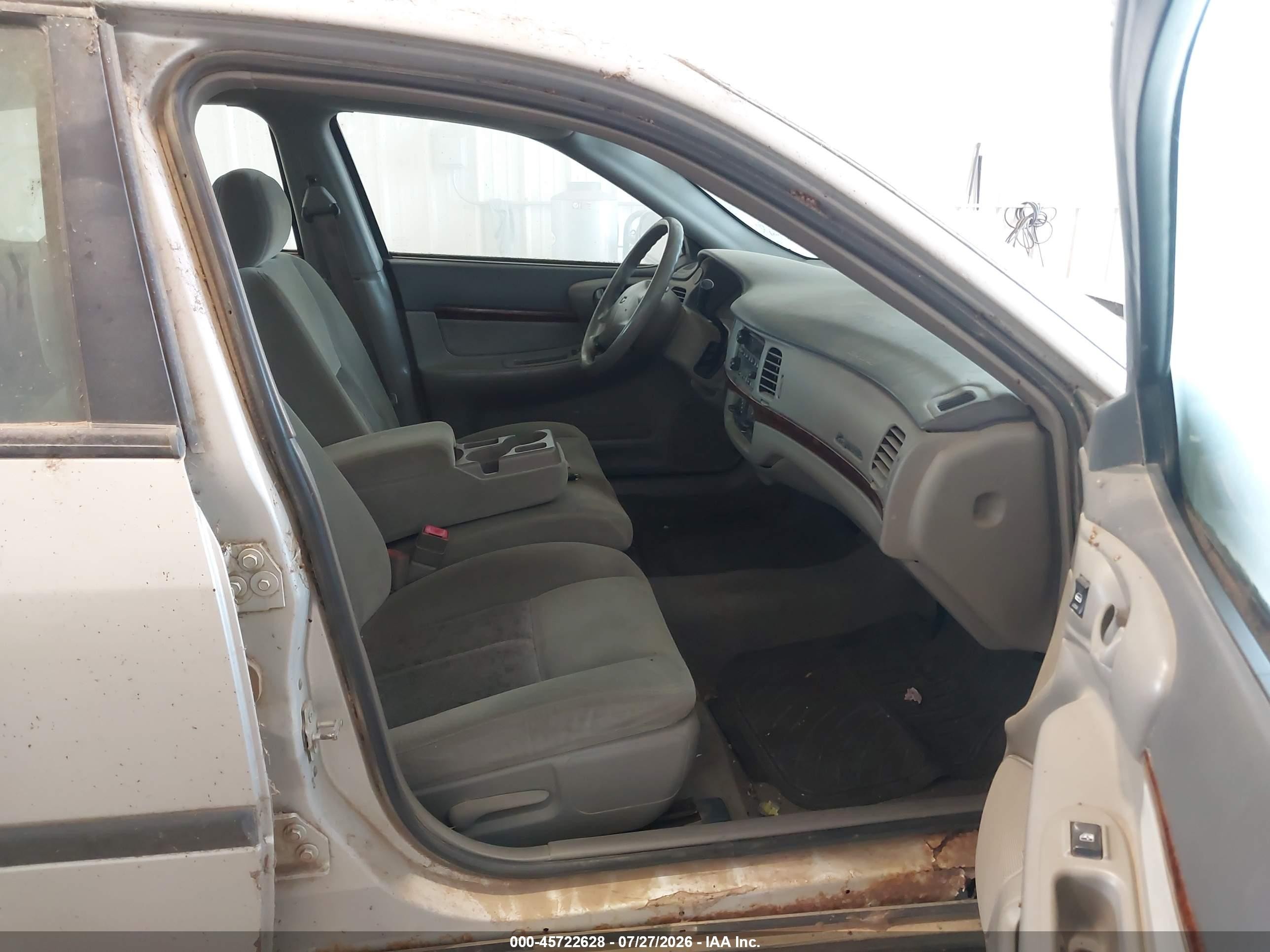 2004 Chevrolet Impala   Silver vin: 2G1WF52E549385154