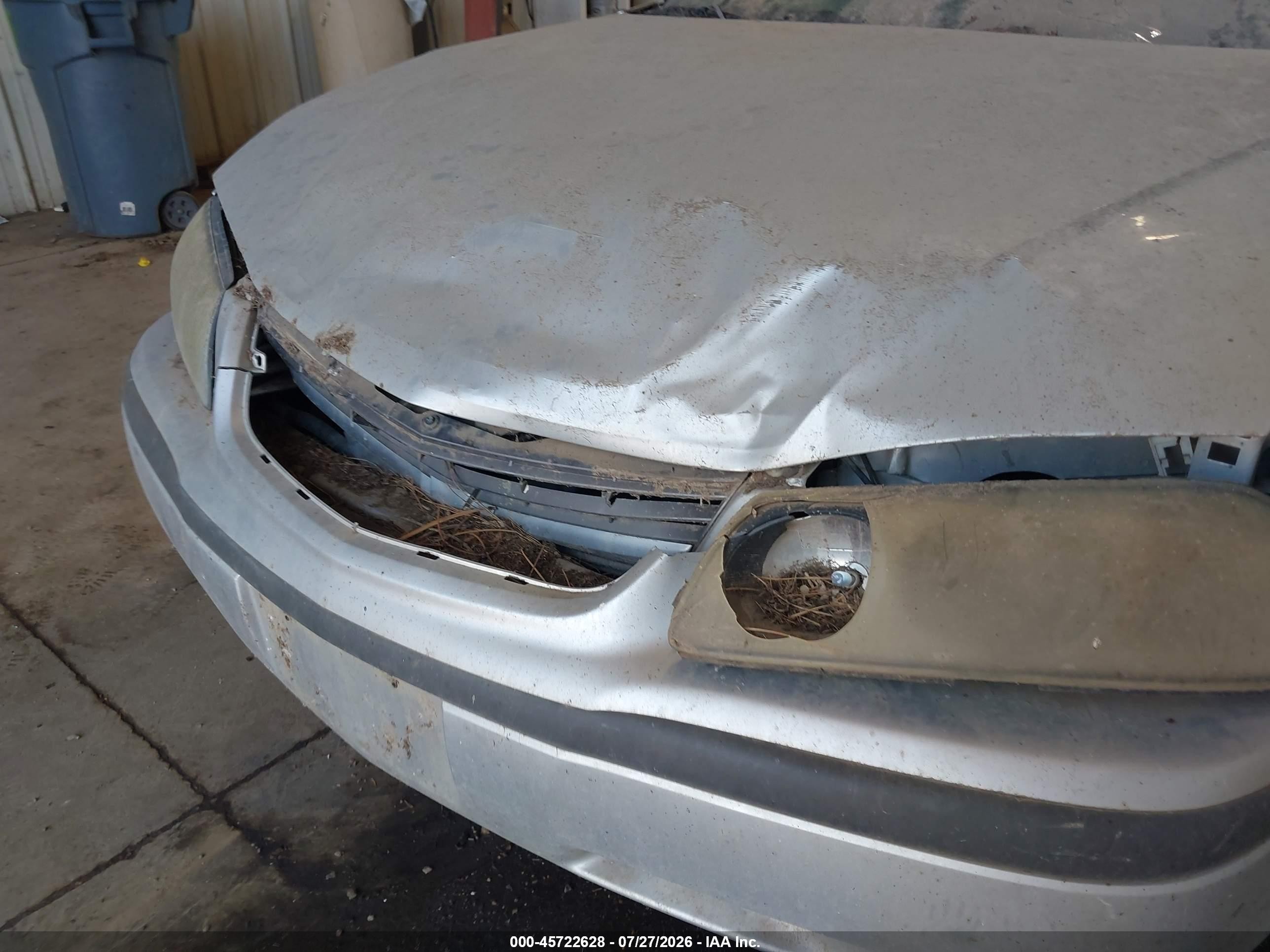 2004 Chevrolet Impala   Silver vin: 2G1WF52E549385154