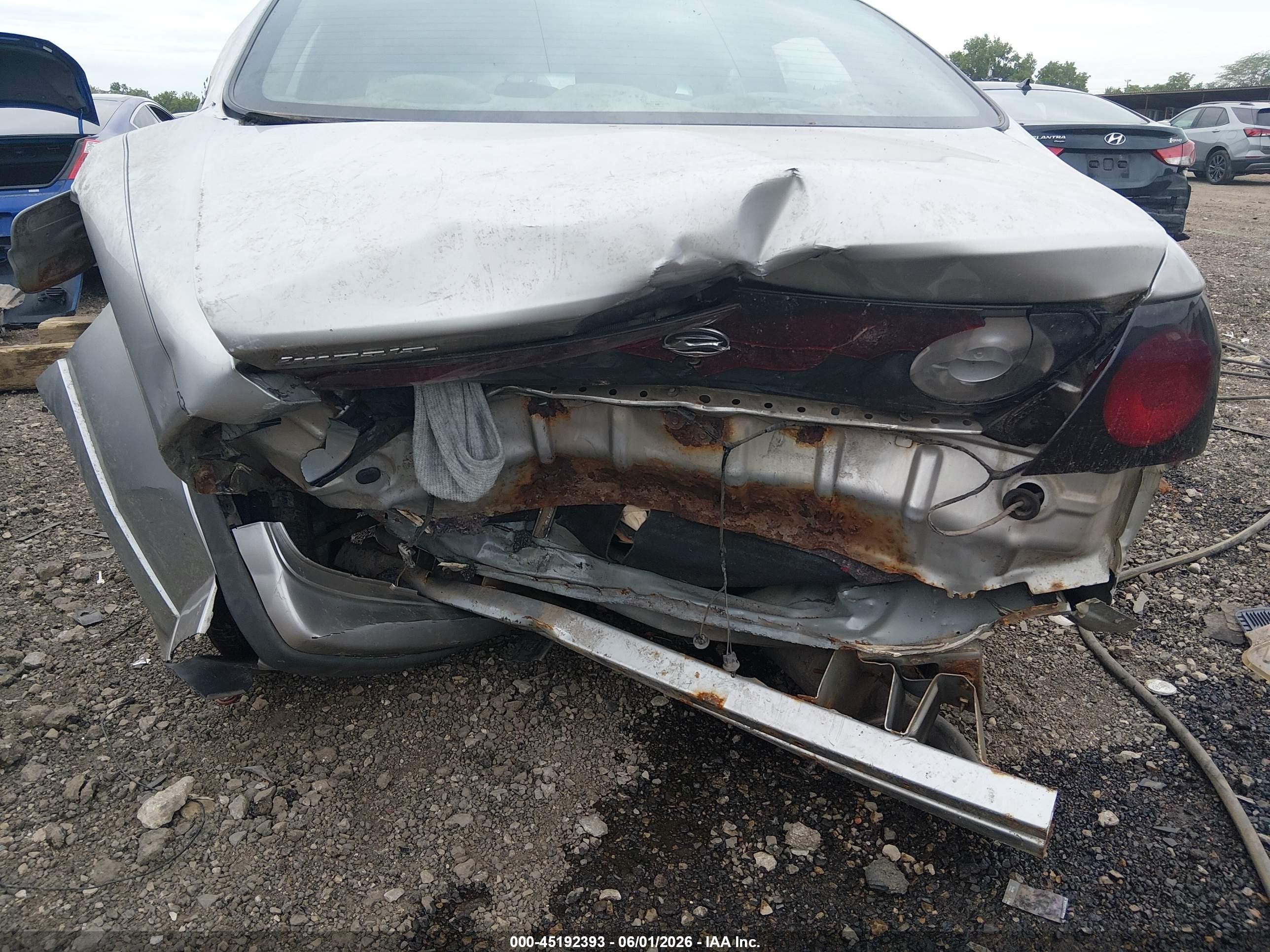 2005 Chevrolet Impala   Silver vin: 2G1WF52E559310097