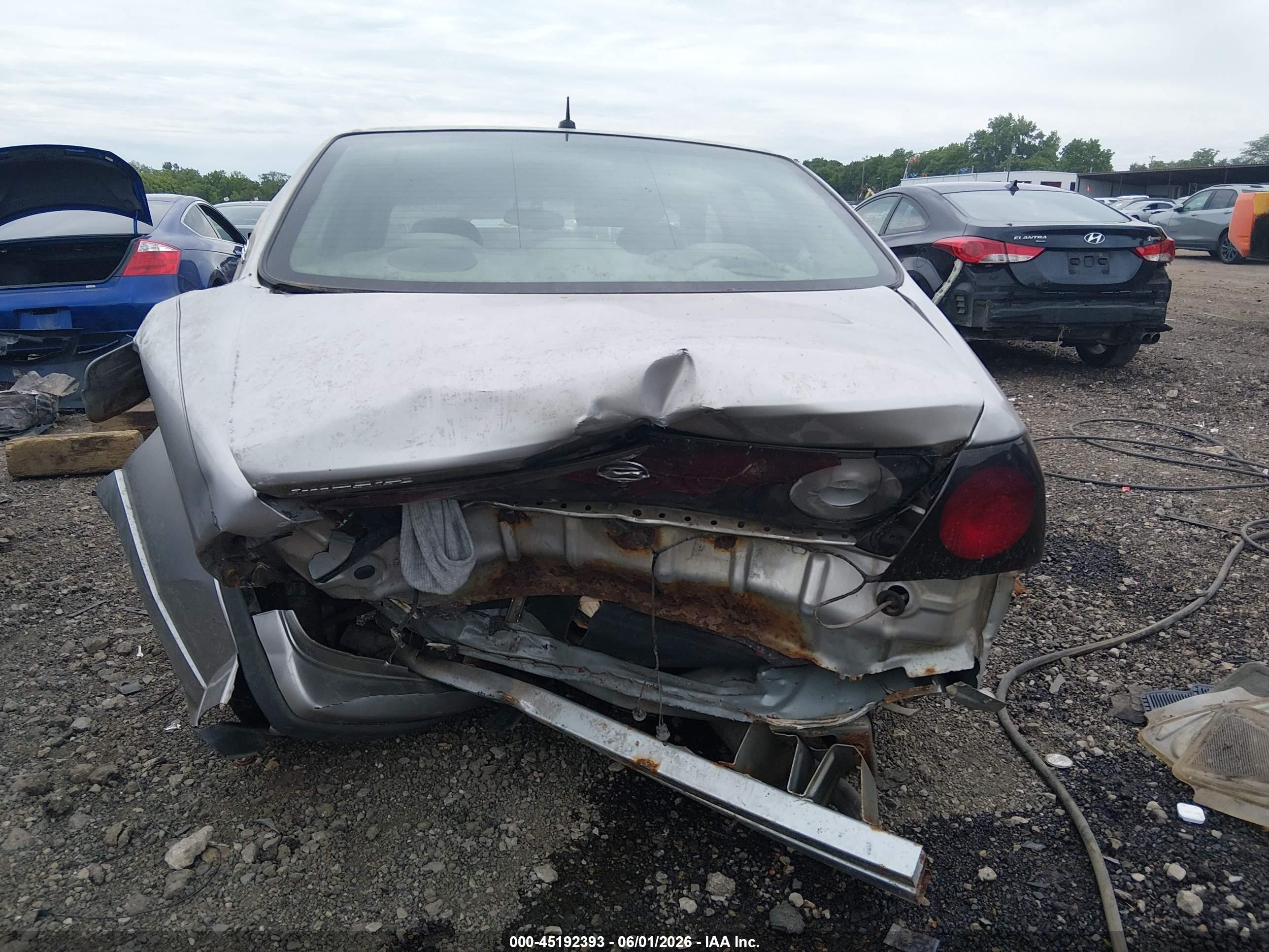 2005 Chevrolet Impala   Silver vin: 2G1WF52E559310097