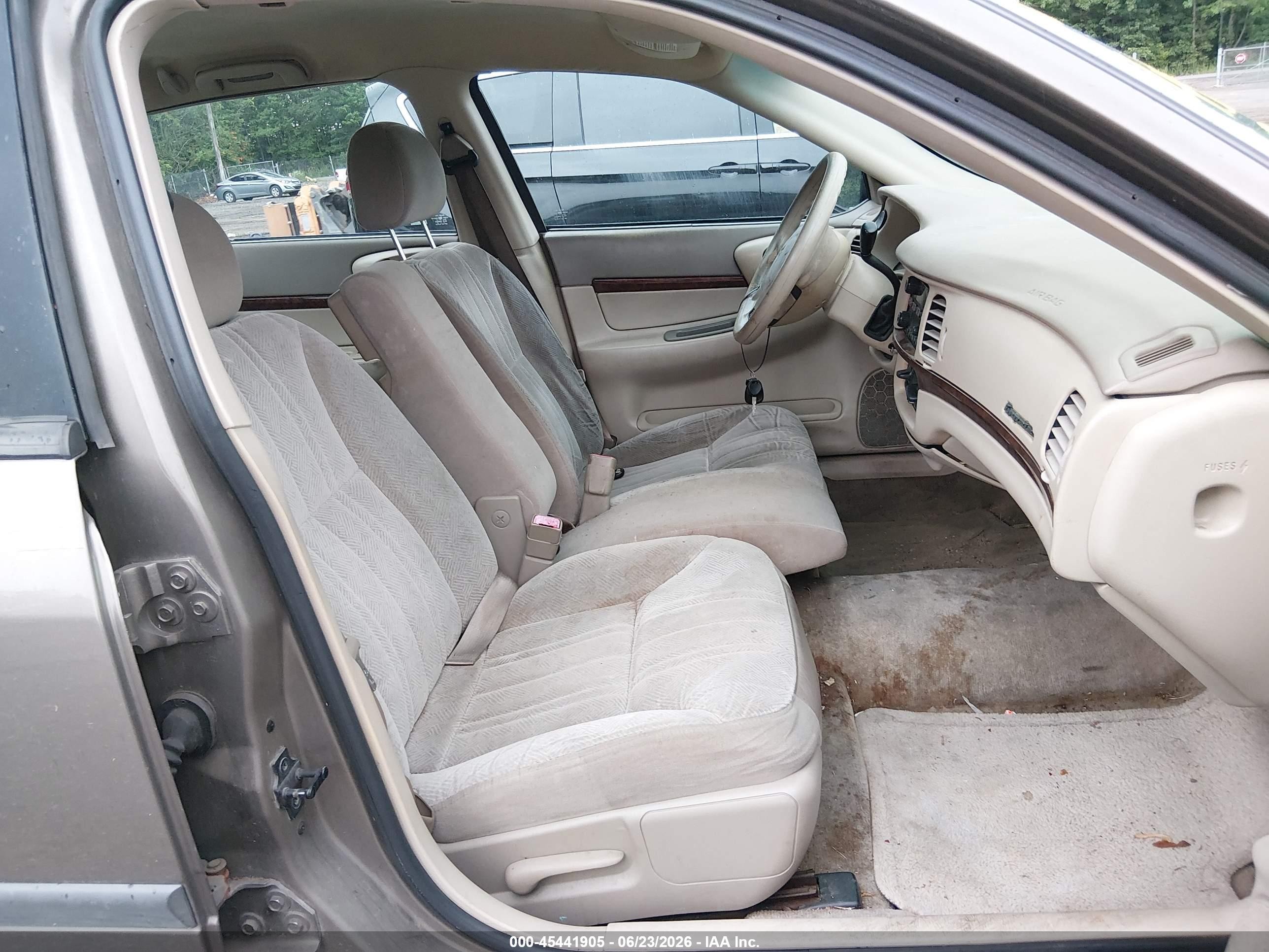 2003 Chevrolet Impala   Dark Brown vin: 2G1WF52E639259836