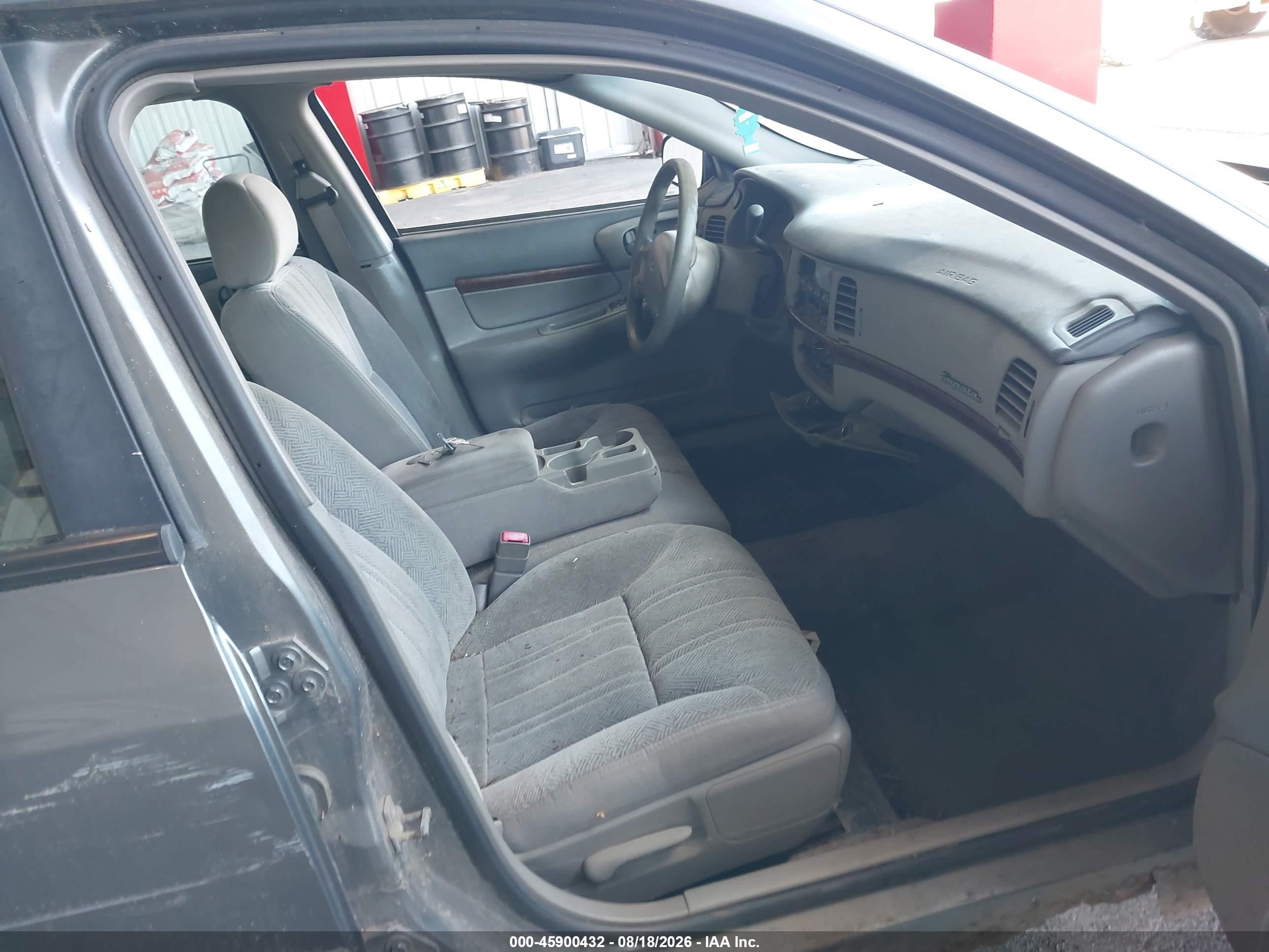 2004 Chevrolet Impala   Gray vin: 2G1WF52E649370081