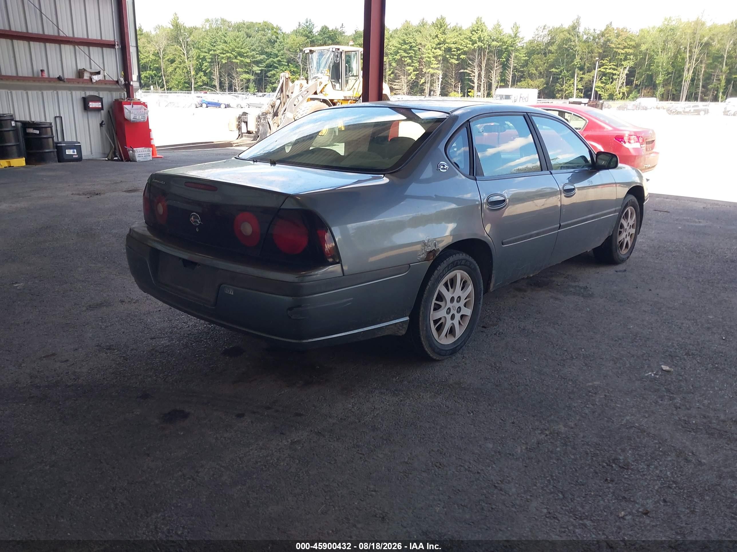 2004 Chevrolet Impala   Gray vin: 2G1WF52E649370081