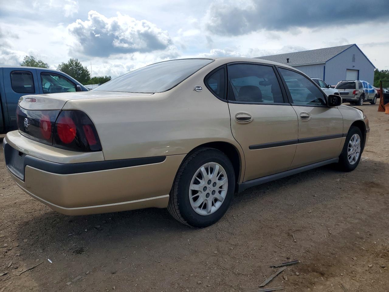 2004 Chevrolet Impala Gold vin: 2G1WF52E649376222