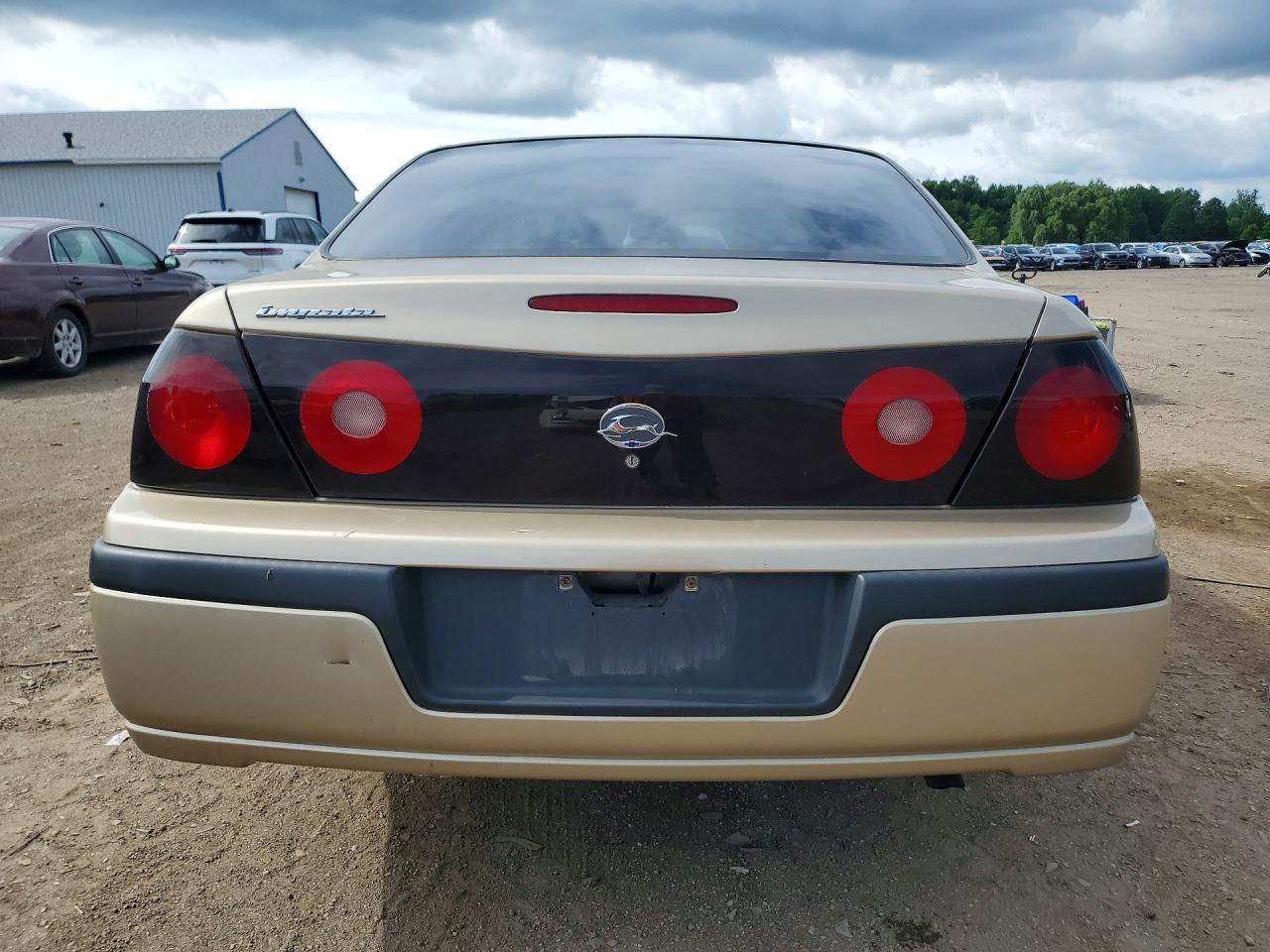 2004 Chevrolet Impala Gold vin: 2G1WF52E649376222