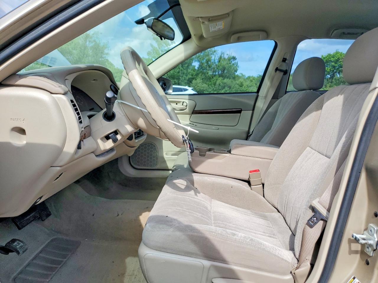 2004 Chevrolet Impala Gold vin: 2G1WF52E649376222