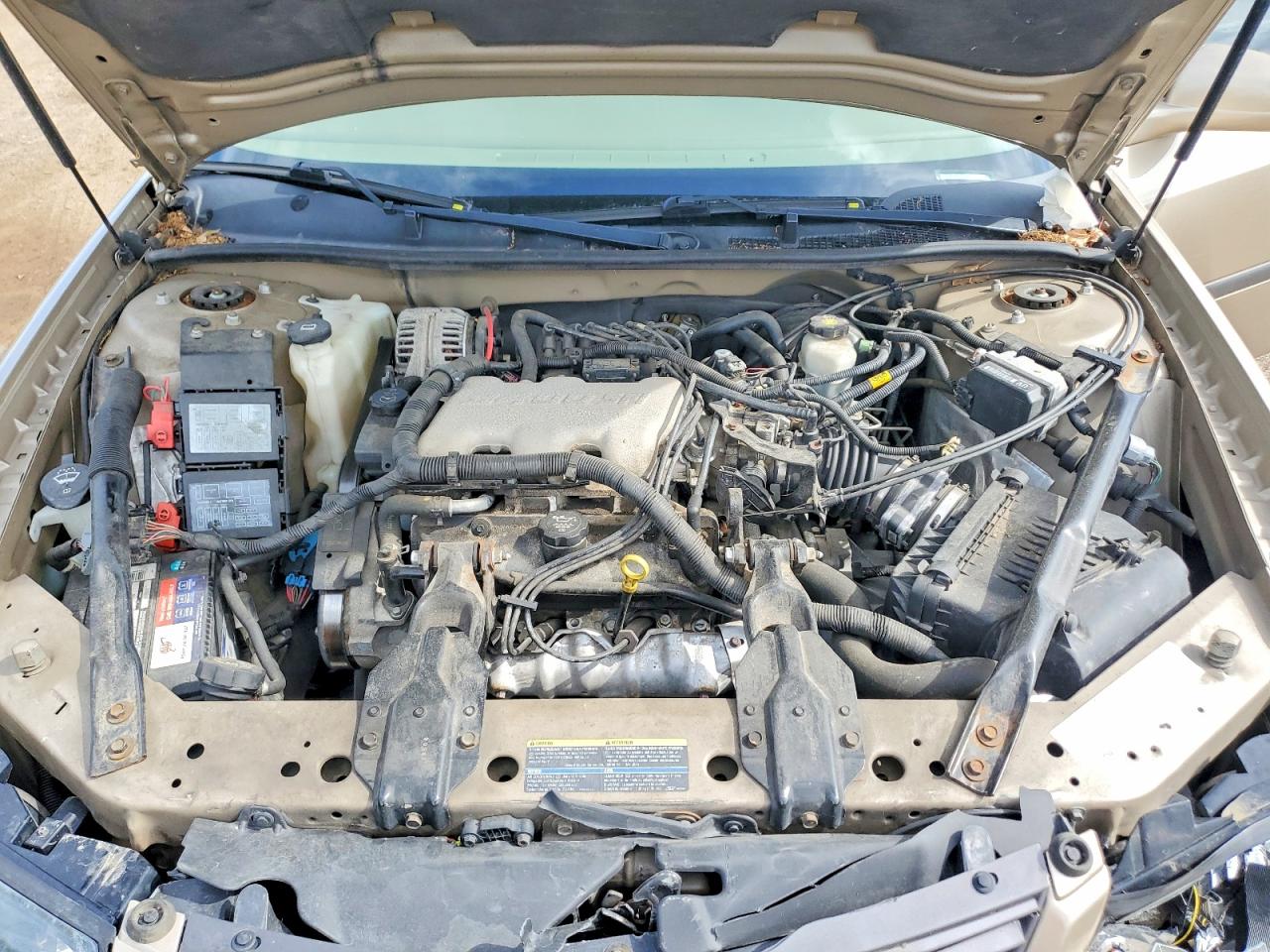2004 Chevrolet Impala Gold vin: 2G1WF52E649376222