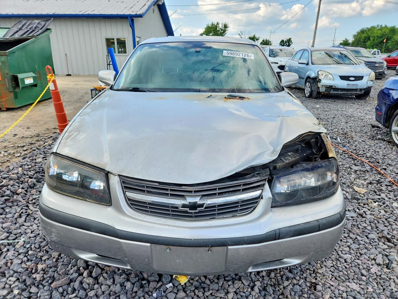 2005 Chevrolet Impala Серебряный vin: 2G1WF52E659166821