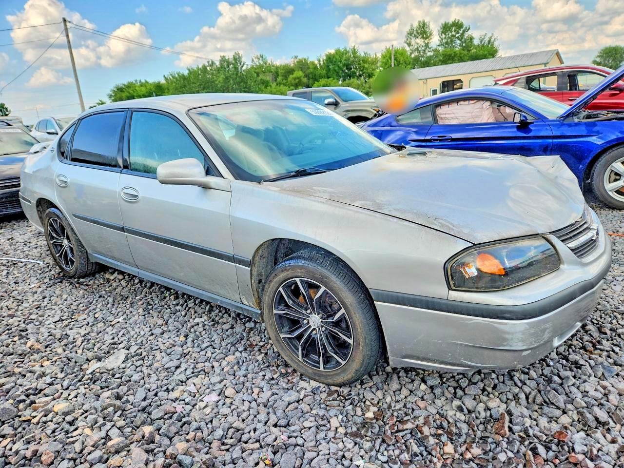 2005 Chevrolet Impala Серебряный vin: 2G1WF52E659166821