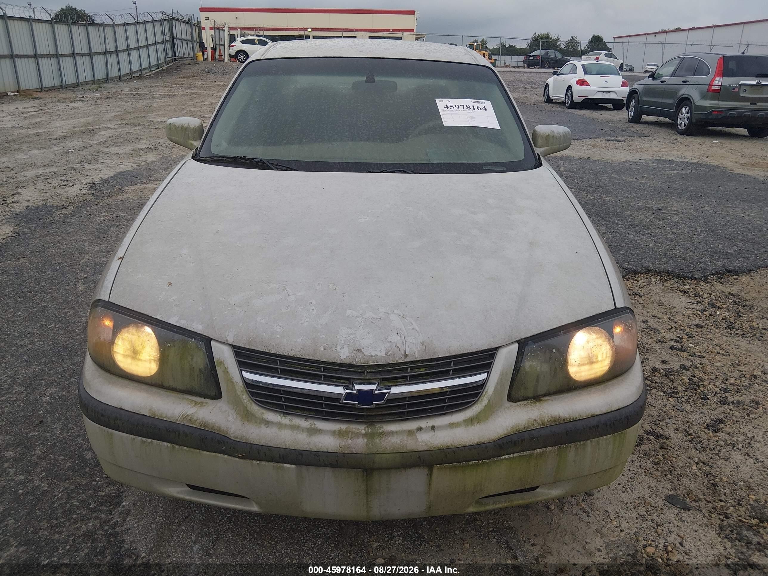 2003 Chevrolet Impala   Cream vin: 2G1WF52E739376535