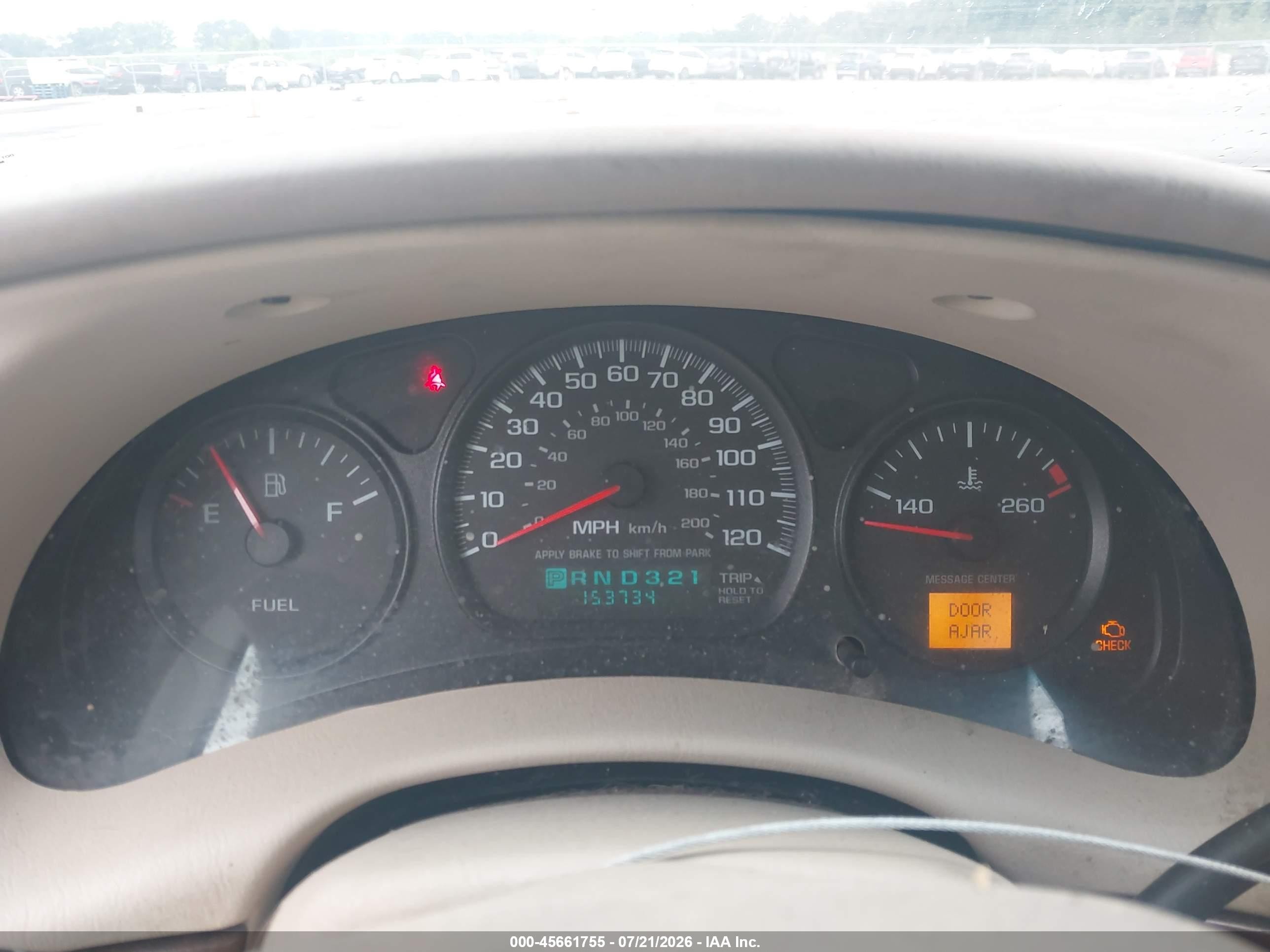 2003 Chevrolet Impala   White vin: 2G1WF52E739406360