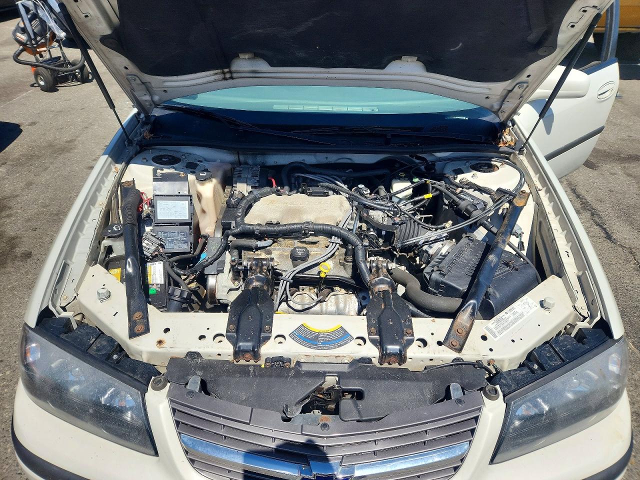2004 Chevrolet Impala Белый vin: 2G1WF52E749101006