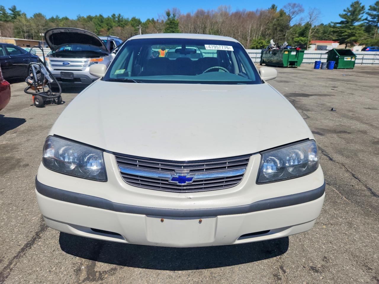2004 Chevrolet Impala Белый vin: 2G1WF52E749101006