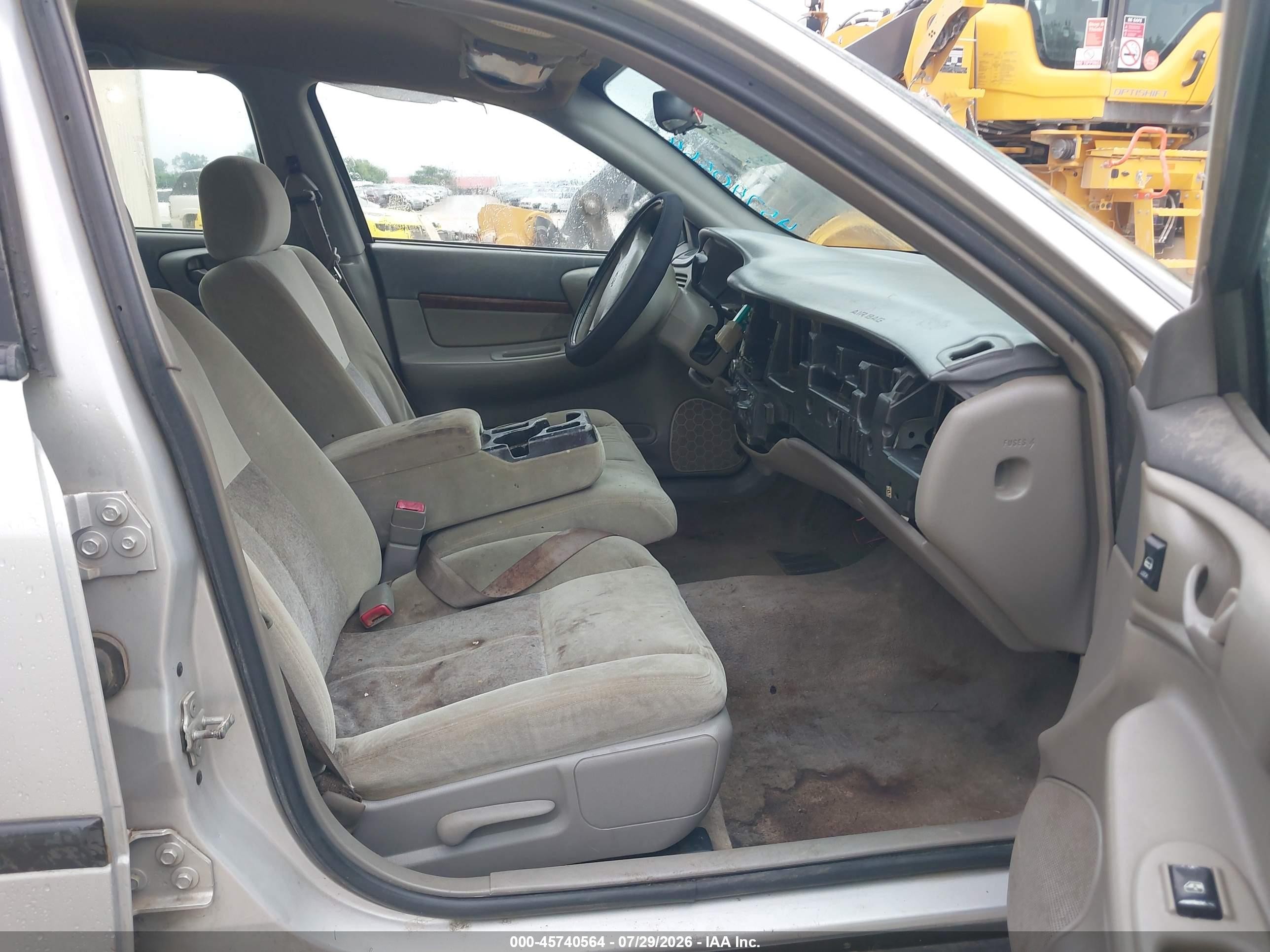 2004 Chevrolet Impala   Silver vin: 2G1WF52E749336487