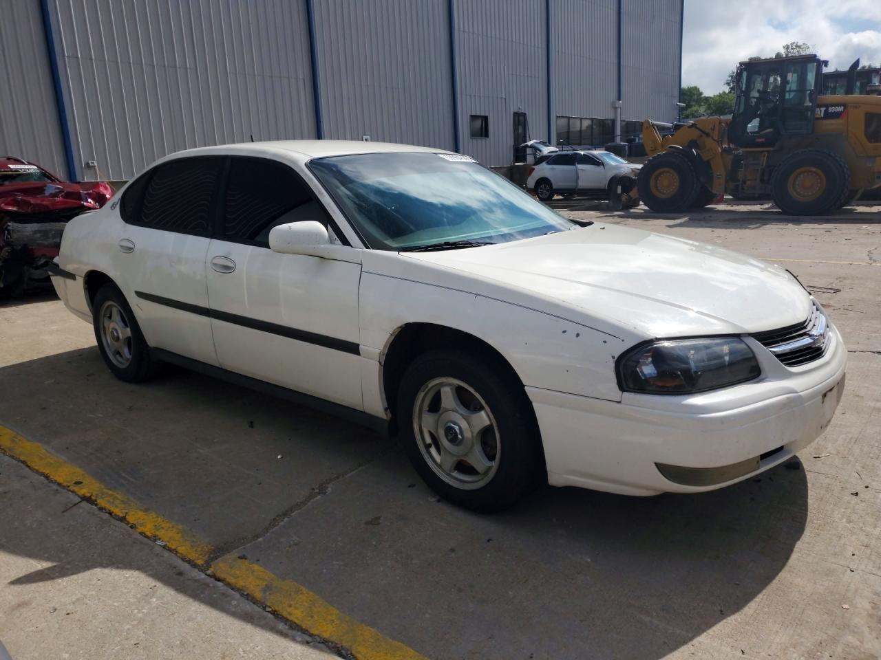 2005 Chevrolet Impala Белый vin: 2G1WF52E759125615