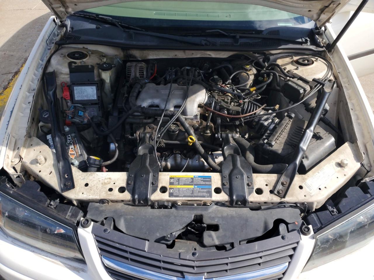 2005 Chevrolet Impala Белый vin: 2G1WF52E759125615
