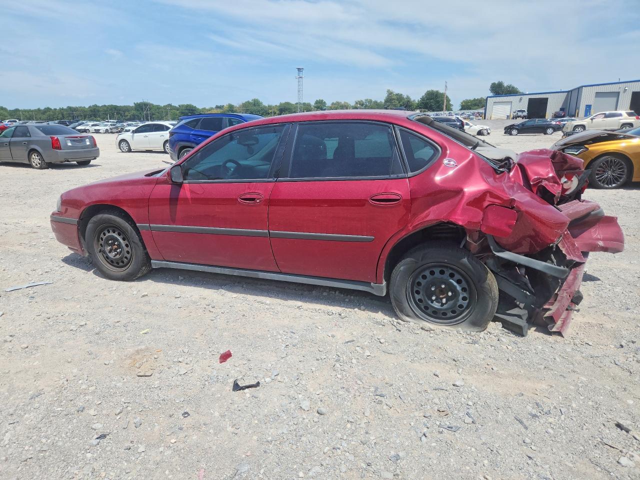 2005 Chevrolet Impala Темно-бордовый vin: 2G1WF52E759160641