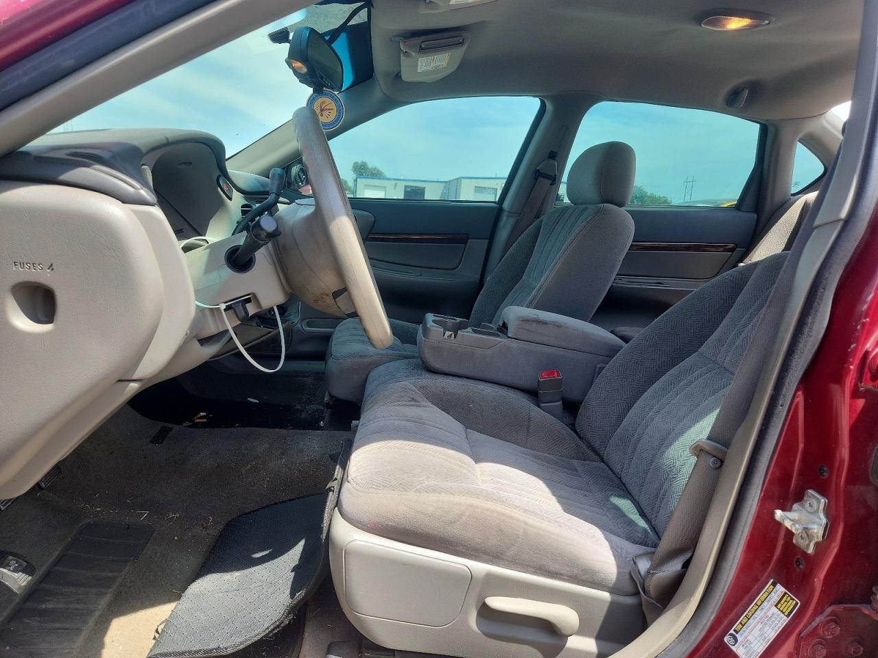 2005 Chevrolet Impala Темно-бордовый vin: 2G1WF52E759160641