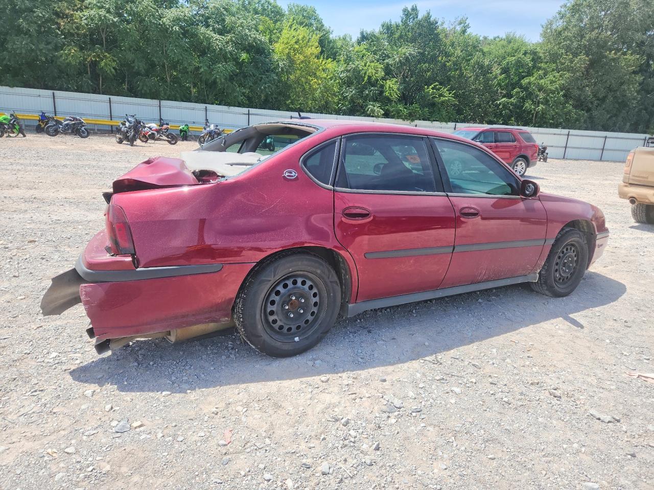 2005 Chevrolet Impala Темно-бордовый vin: 2G1WF52E759160641