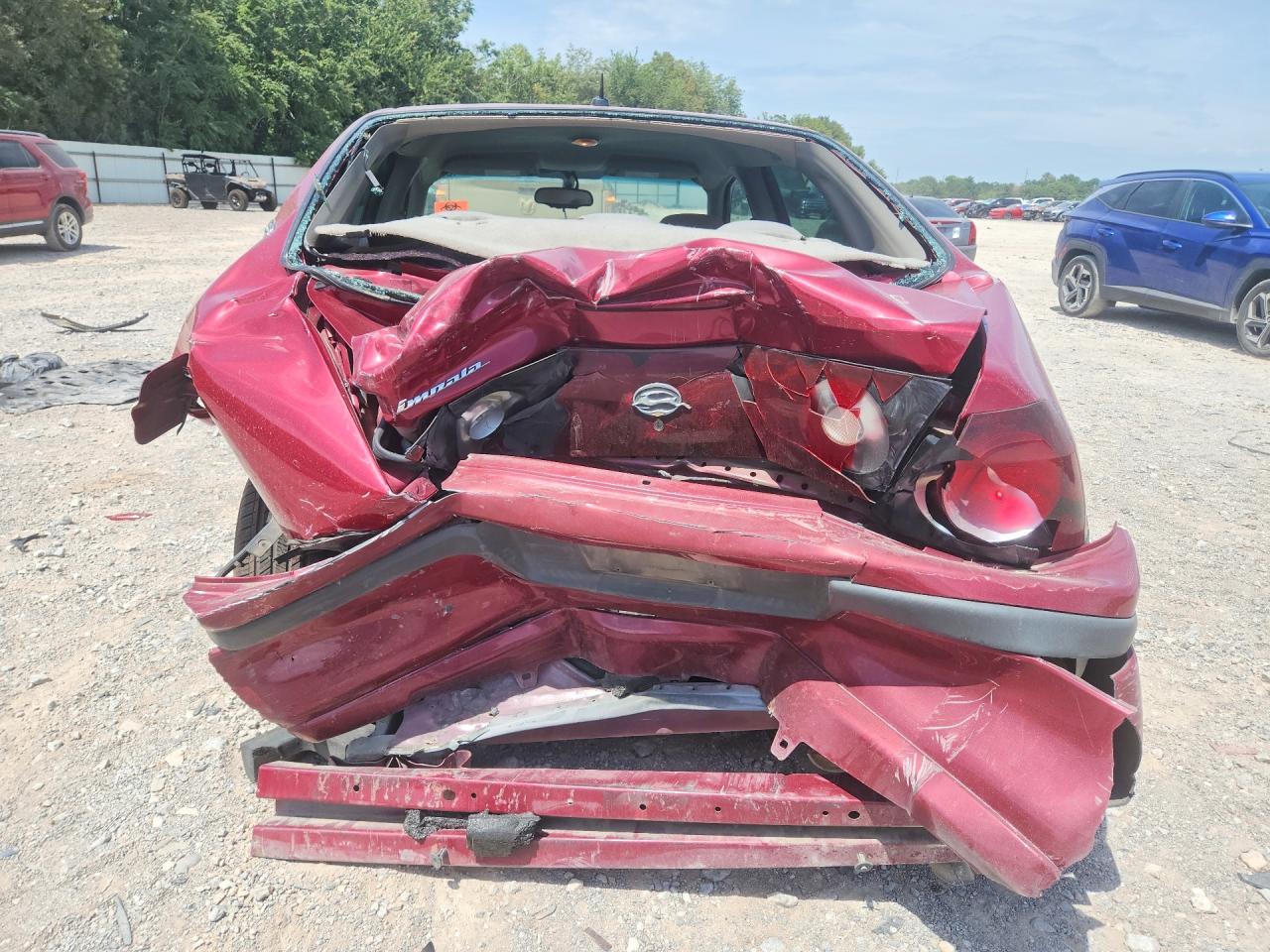 2005 Chevrolet Impala Темно-бордовый vin: 2G1WF52E759160641