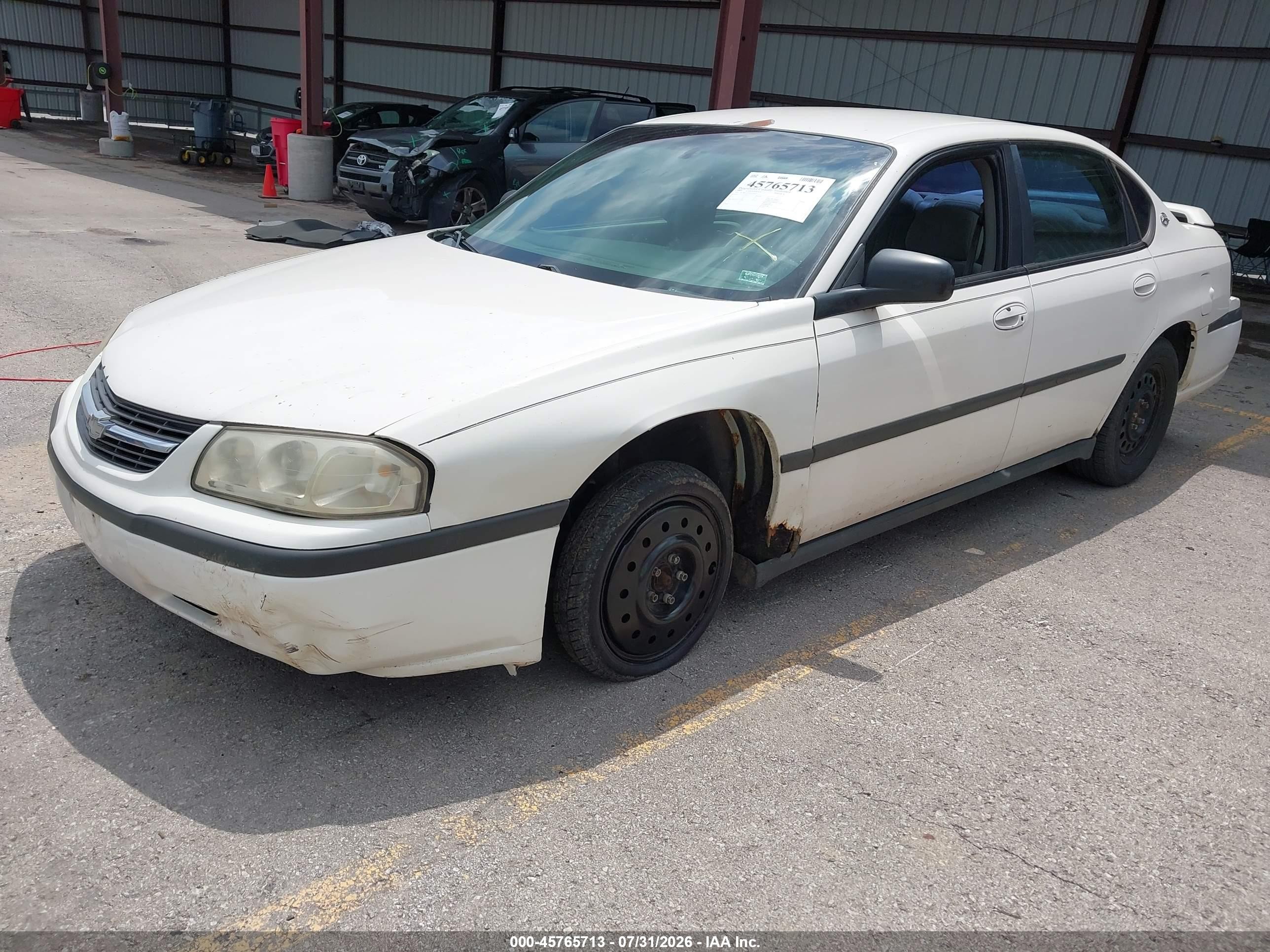 2005 Chevrolet Impala White vin: 2G1WF52E759193025