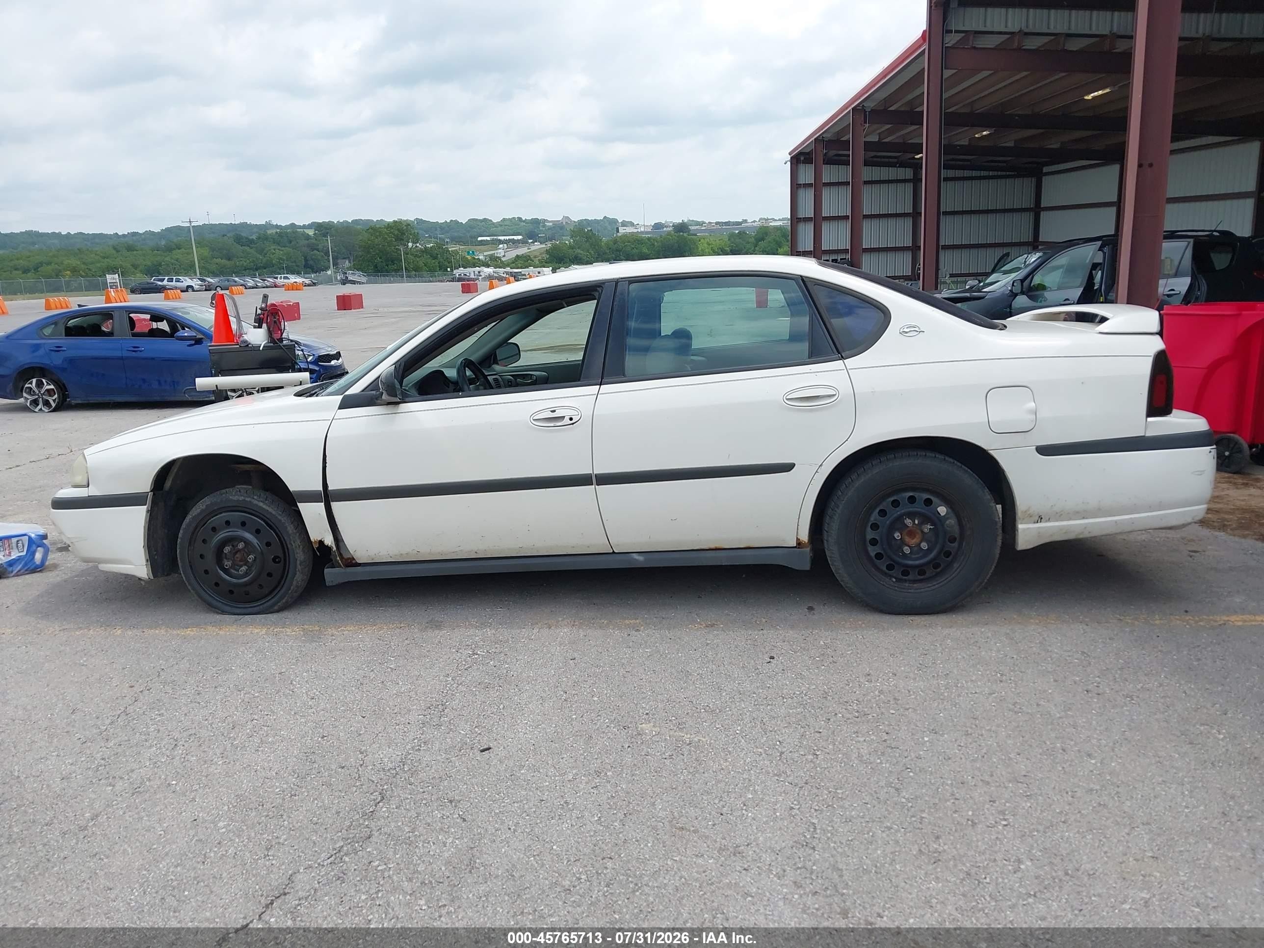 2005 Chevrolet Impala White vin: 2G1WF52E759193025