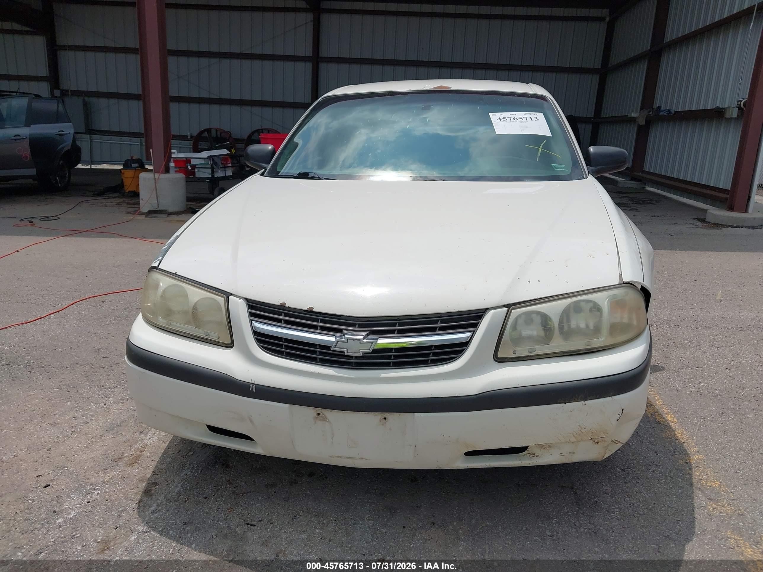 2005 Chevrolet Impala White vin: 2G1WF52E759193025