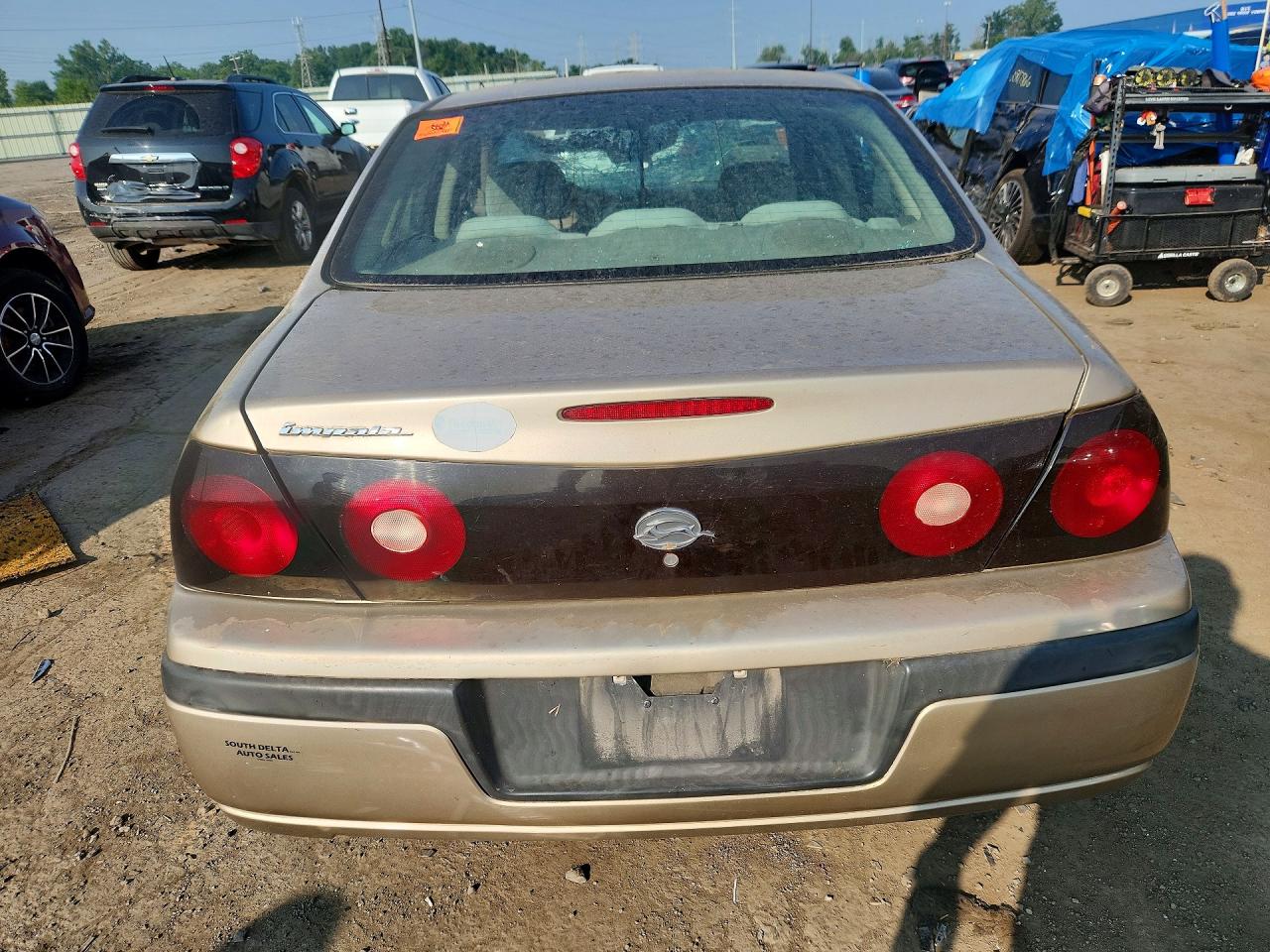 2005 Chevrolet Impala Tan vin: 2G1WF52E759294582