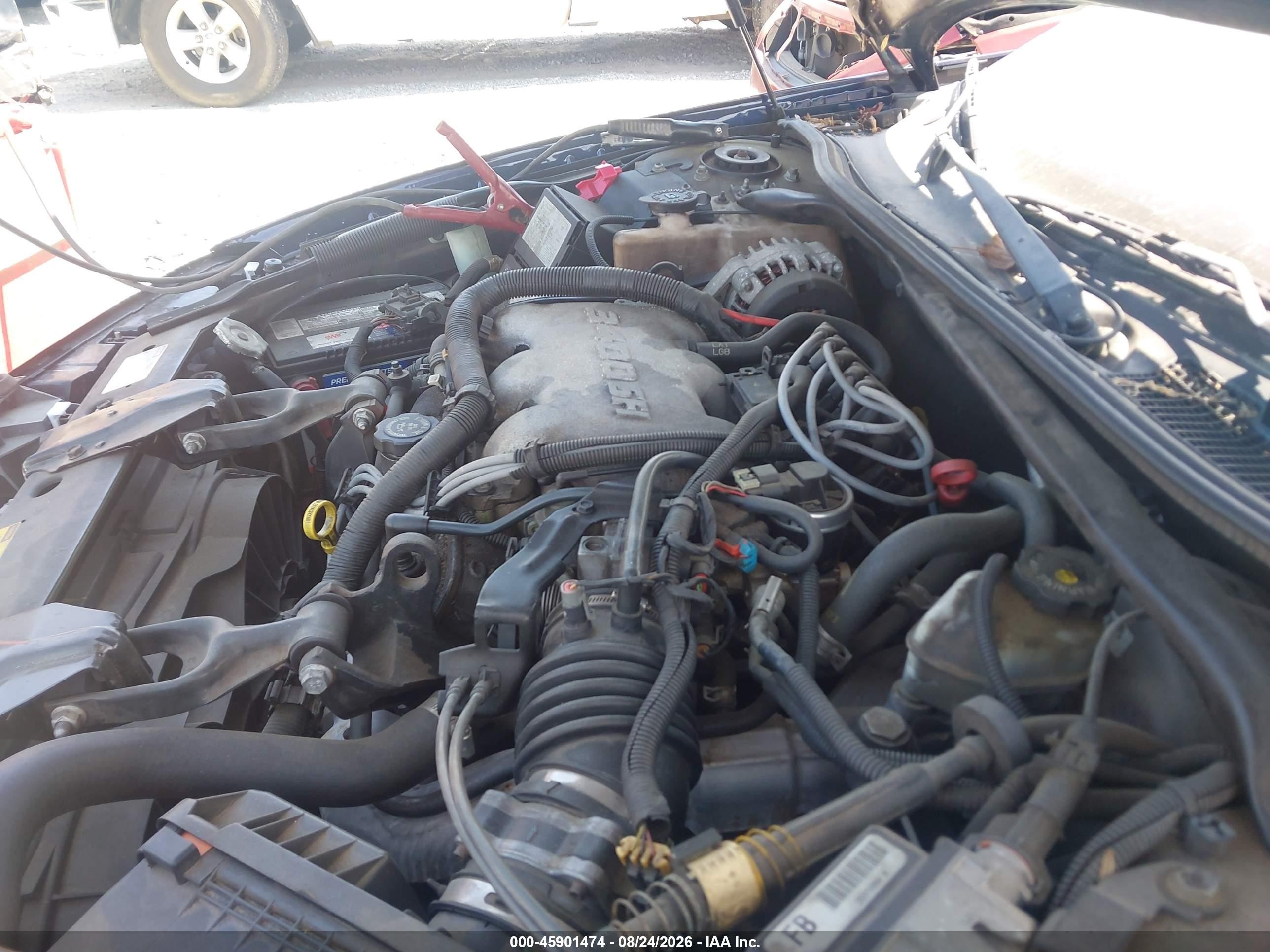 2001 Chevrolet Impala   Dark Blue vin: 2G1WF52E819268566