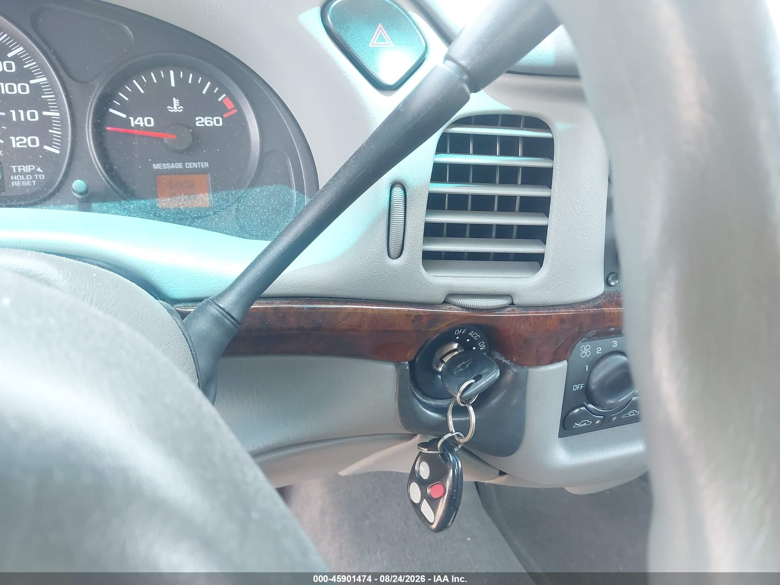 2001 Chevrolet Impala   Dark Blue vin: 2G1WF52E819268566