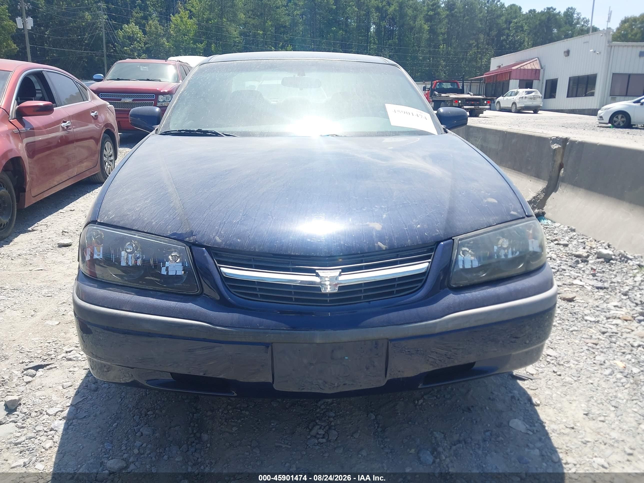 2001 Chevrolet Impala   Dark Blue vin: 2G1WF52E819268566