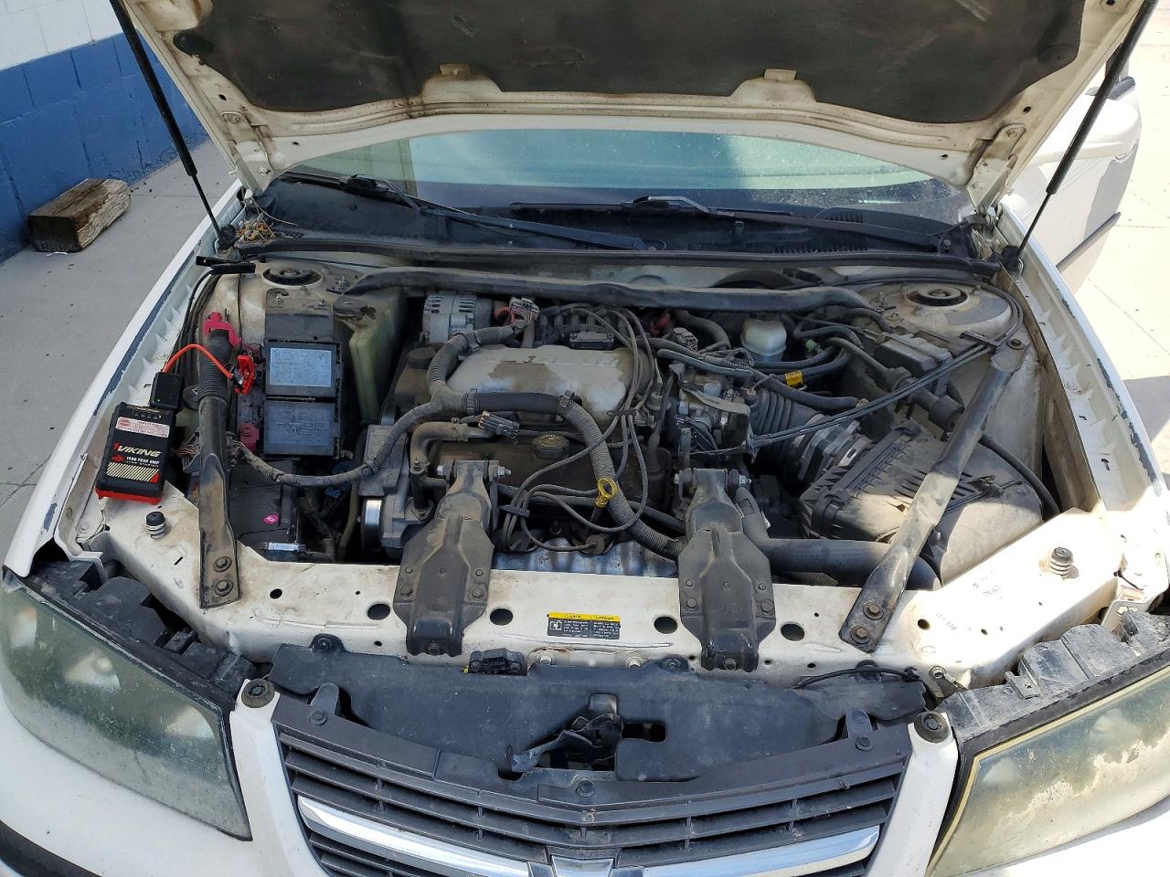 2002 Chevrolet Impala White vin: 2G1WF52E829144718