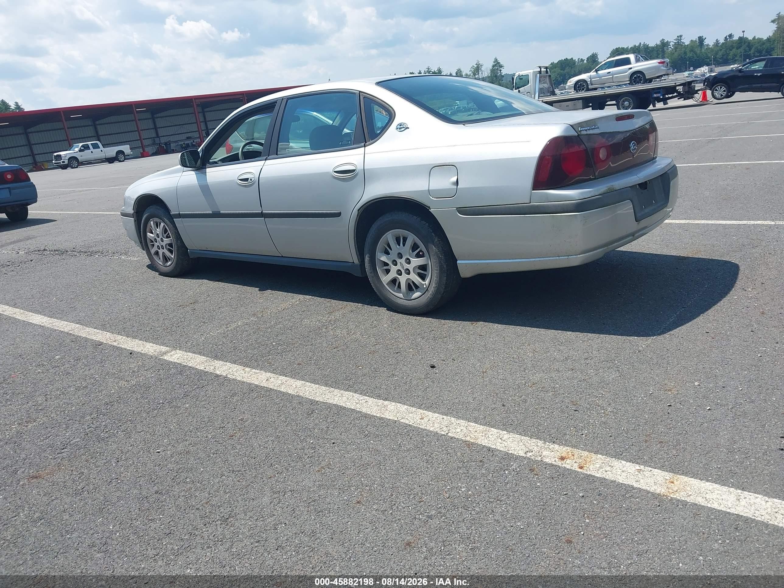 2002 Chevrolet Impala   Silver vin: 2G1WF52E829217666