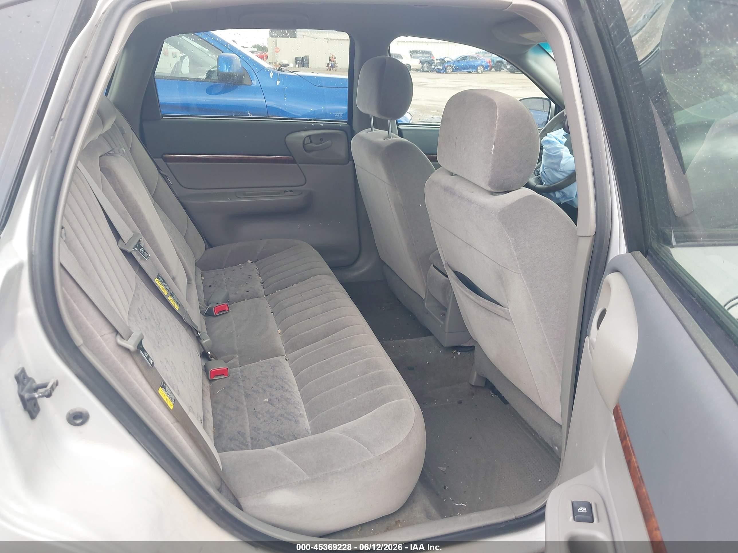 2003 Chevrolet Impala   Silver vin: 2G1WF52E839293647