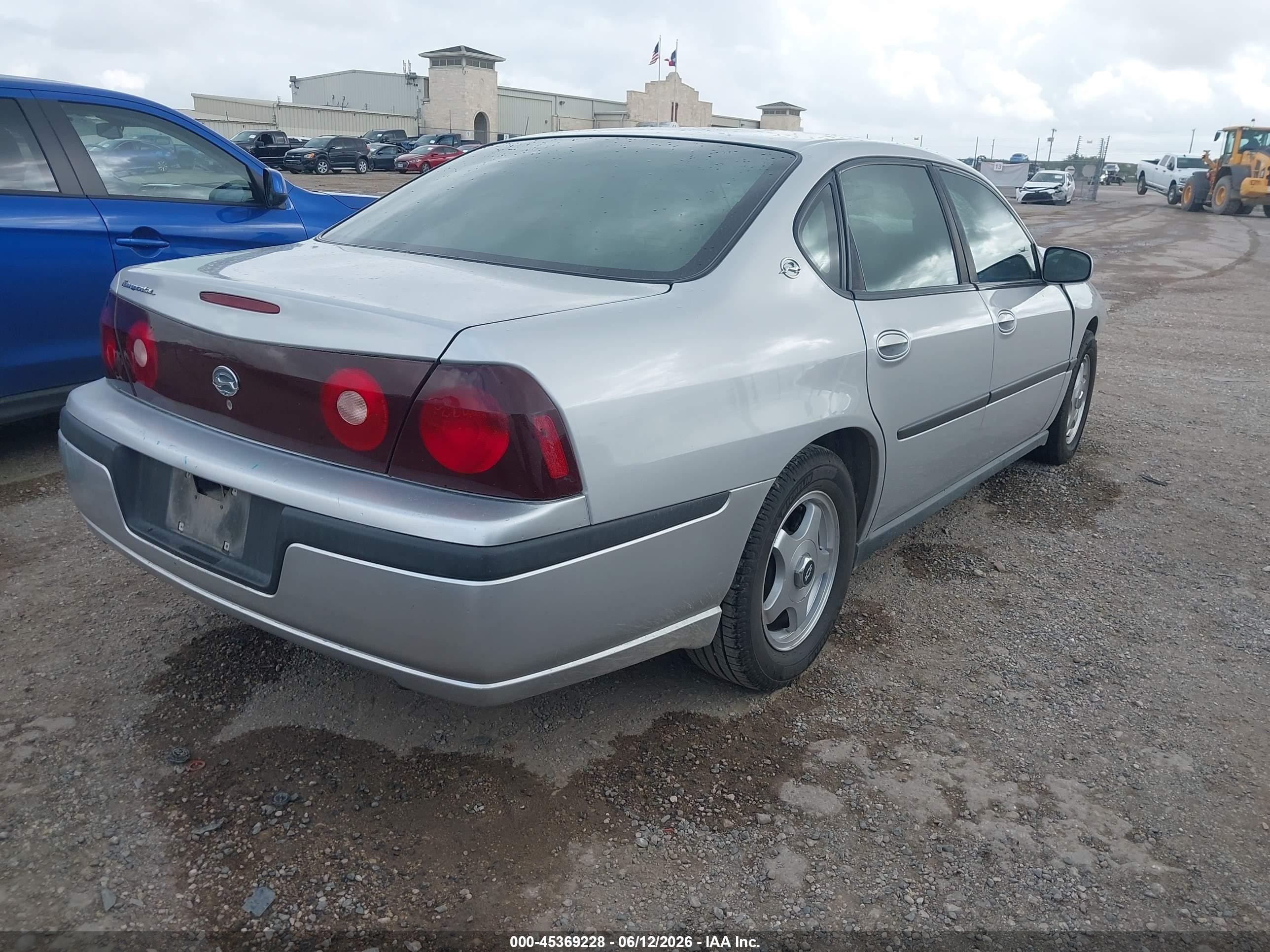 2003 Chevrolet Impala   Silver vin: 2G1WF52E839293647