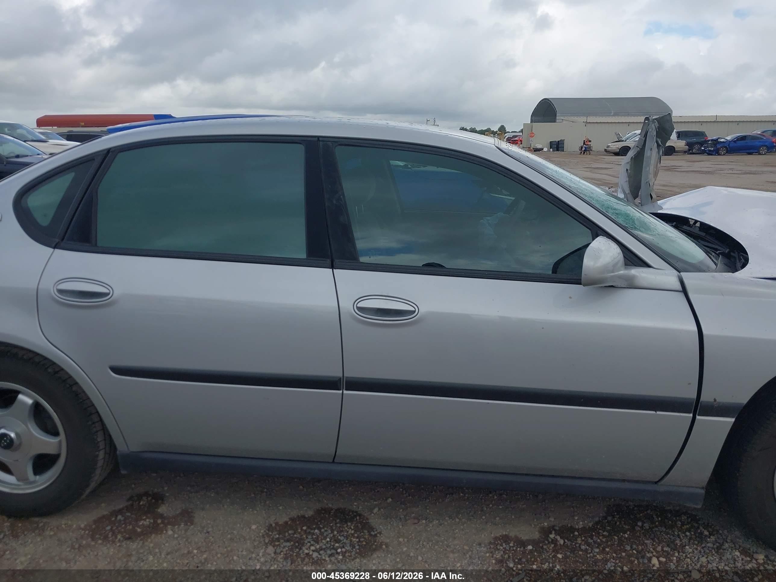 2003 Chevrolet Impala   Silver vin: 2G1WF52E839293647