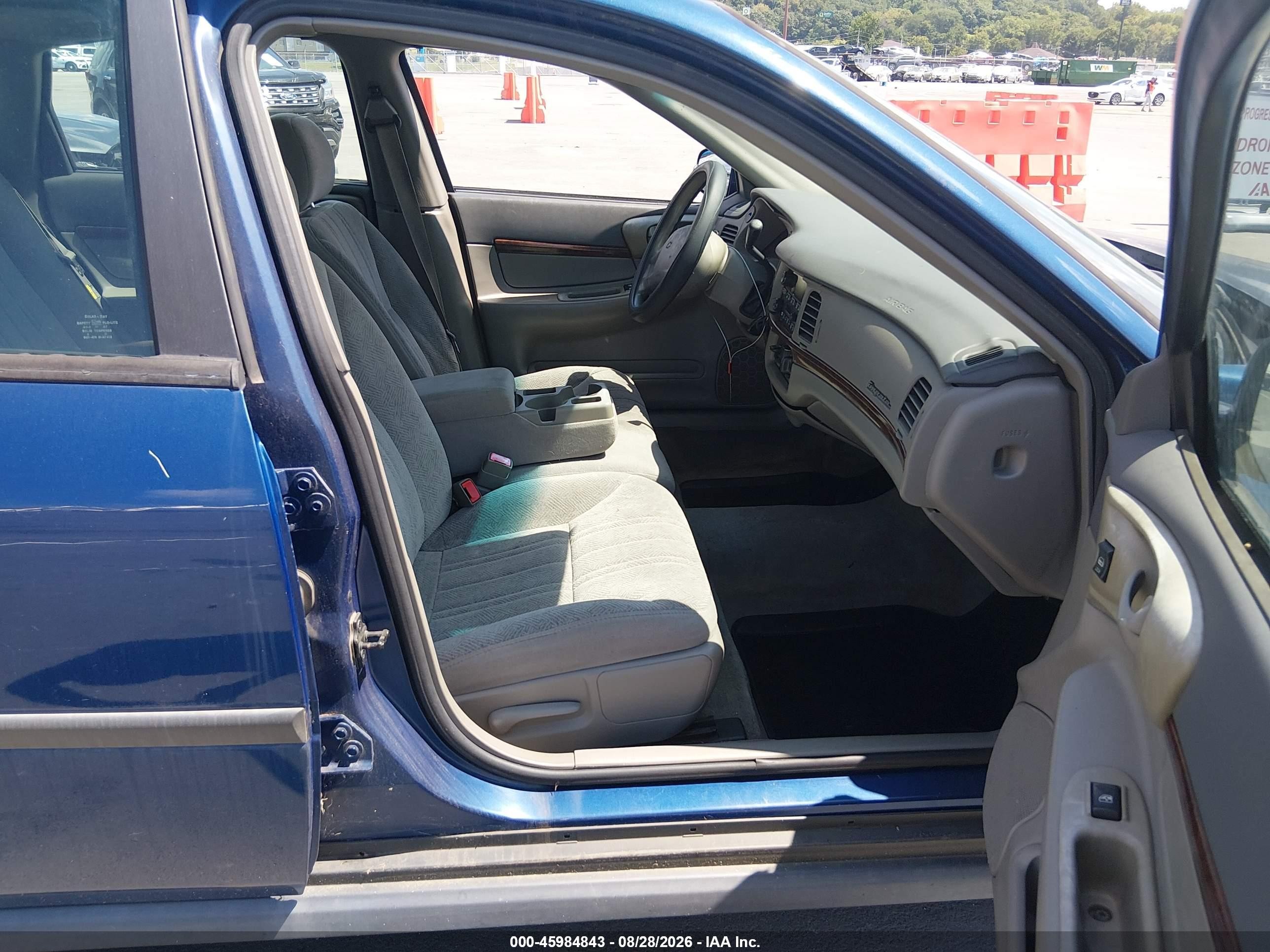 2003 Chevrolet Impala   Blue vin: 2G1WF52E839417061