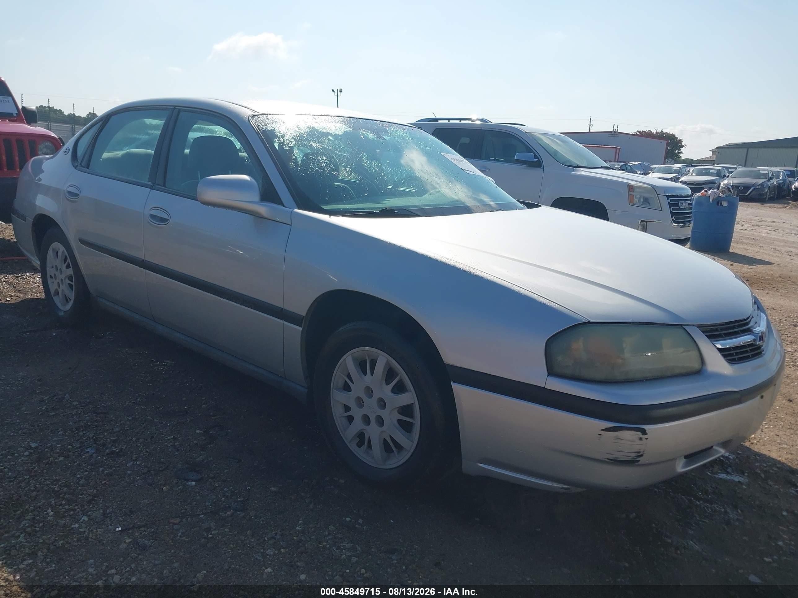 2004 Chevrolet Impala   Silver vin: 2G1WF52E849136380